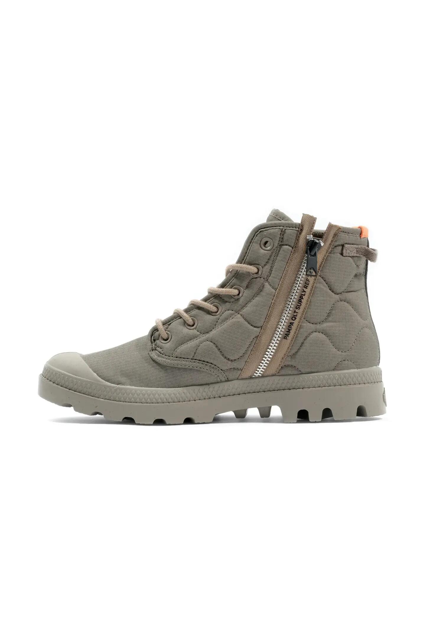 PALLADIUM Pampa Re-Quilted Unisex Boots Stiefelette vegan 74386 grün 3/5