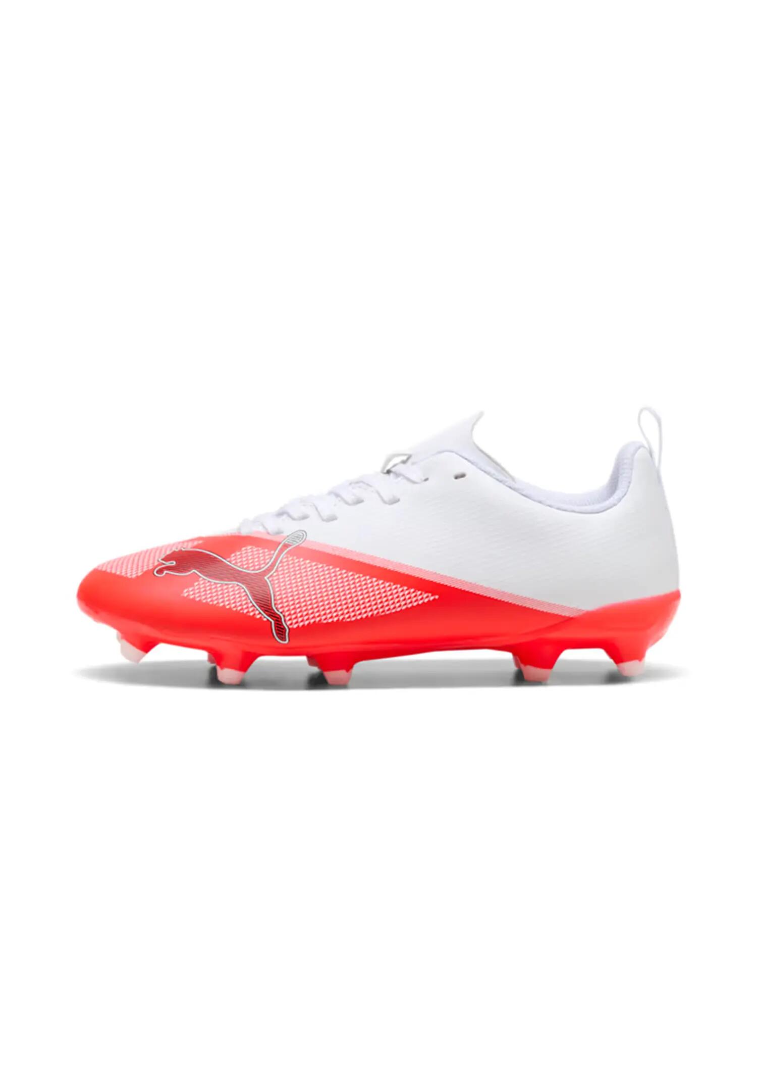 PUMA Teenager ULTRA 7 PLAY FG/AG Fußballschuhe 109164-01  Red Black White 2/14