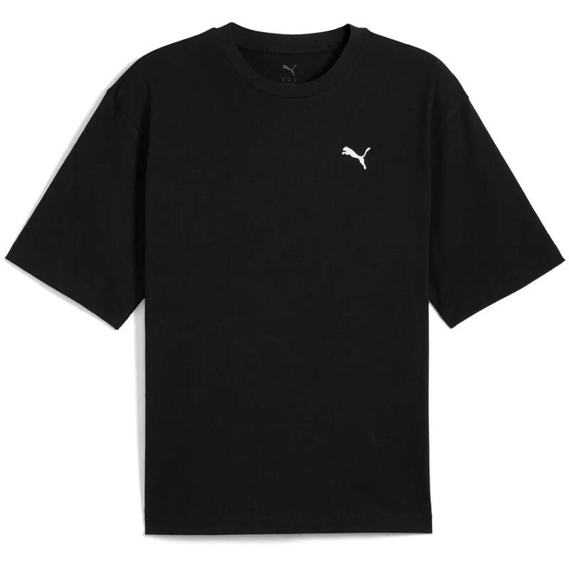 Tricou barbati Puma Wardrobe Ess Boxy Tee, Negru