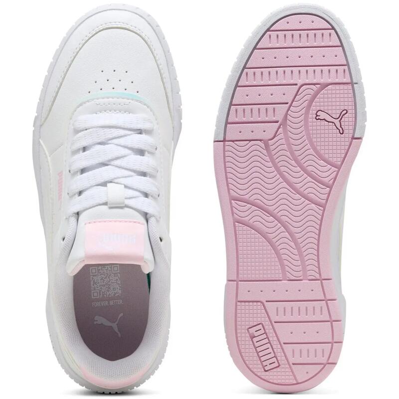 Pantofi sport copii Puma Carina Mia Holo 2.0 Jr, Alb