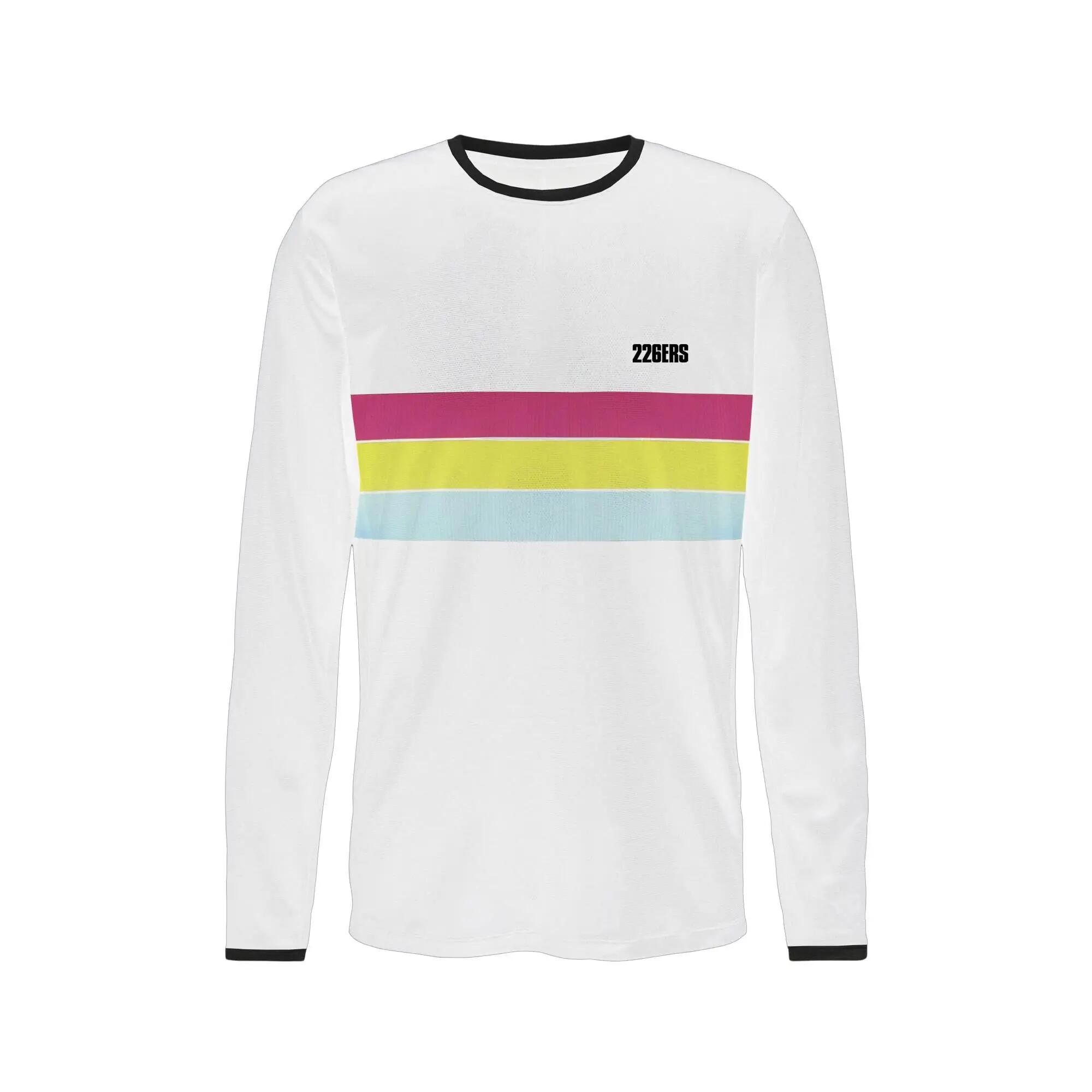 RUNNING JERSEY HYDRAZERO FLAG - Manga larga en blanco o negro 2/3