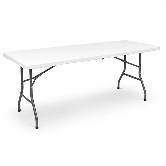Tavolo Pieghevole Da Giardino Portatile 180x74x74 cm