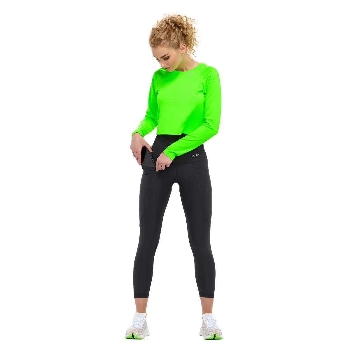 Functional Power Shape High Waist 7/8-Tights mit drei Taschen HWL314 8/10