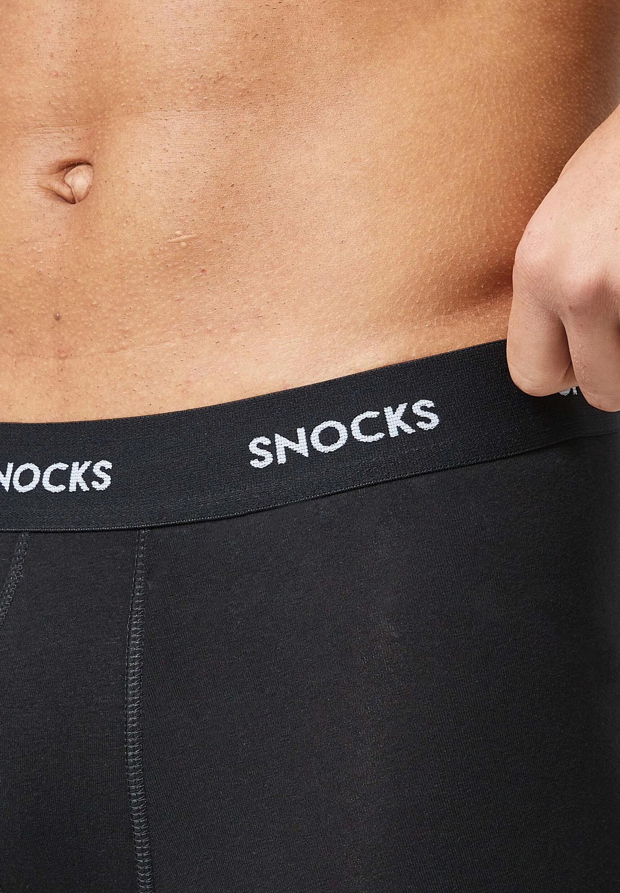 BOXERSHORTS MIT FARBIGEM BUND AUS BIO-BAUMWOLLE 8/10