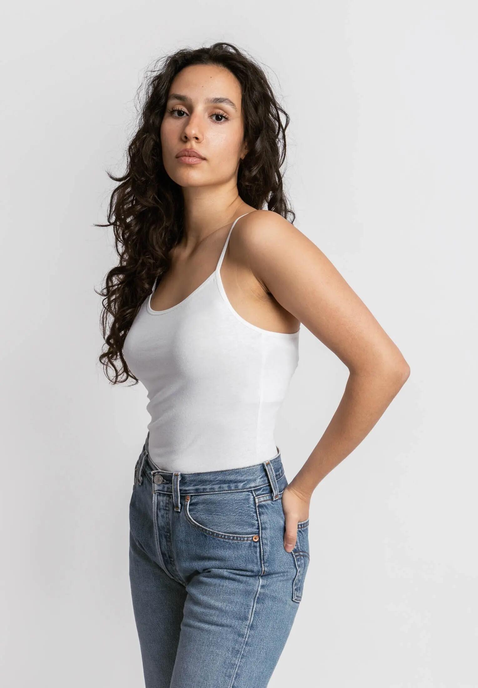 DAMEN SPAGHETTI TOPS 8/9