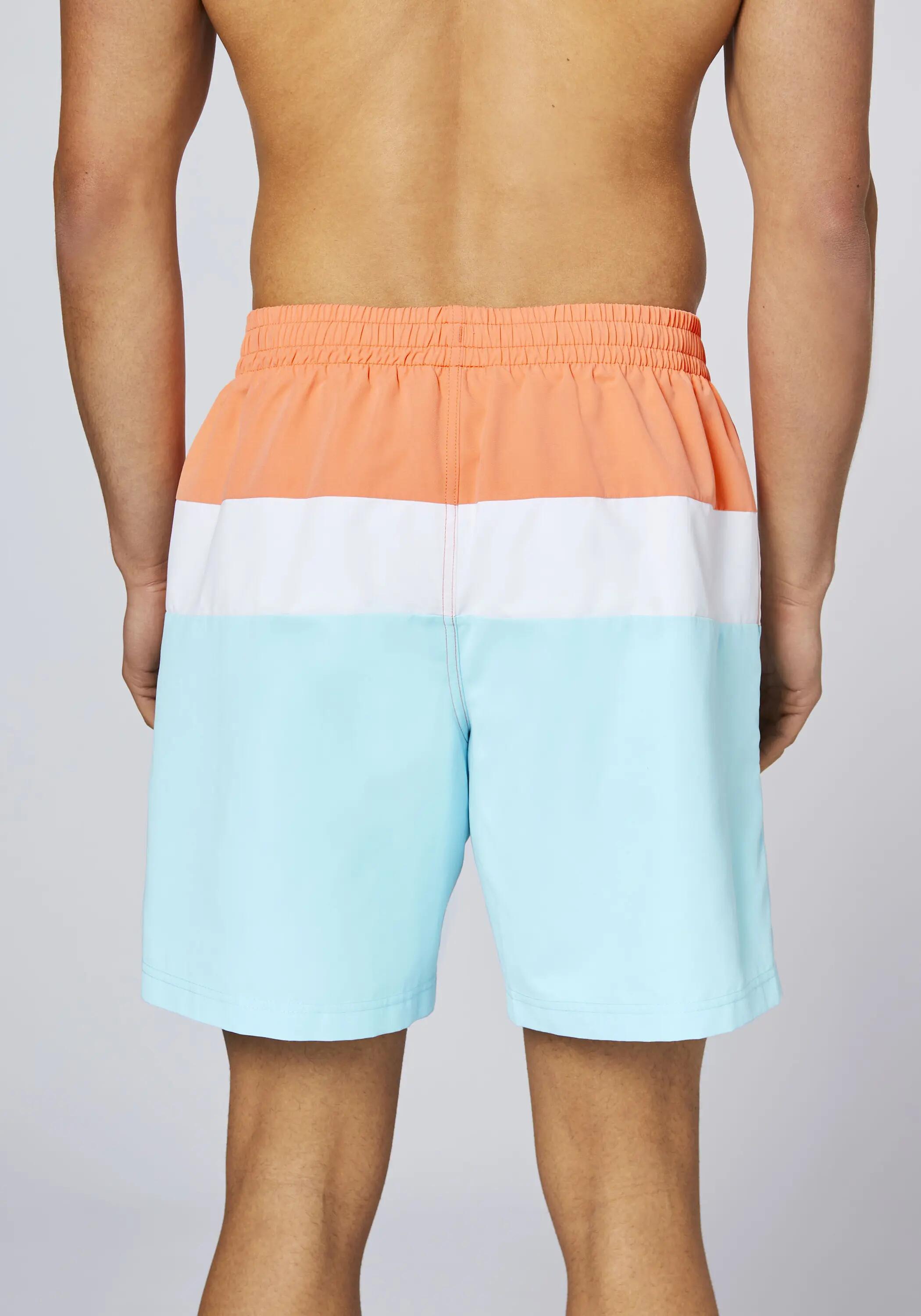 Badehose mit Blockstreifen 8/8