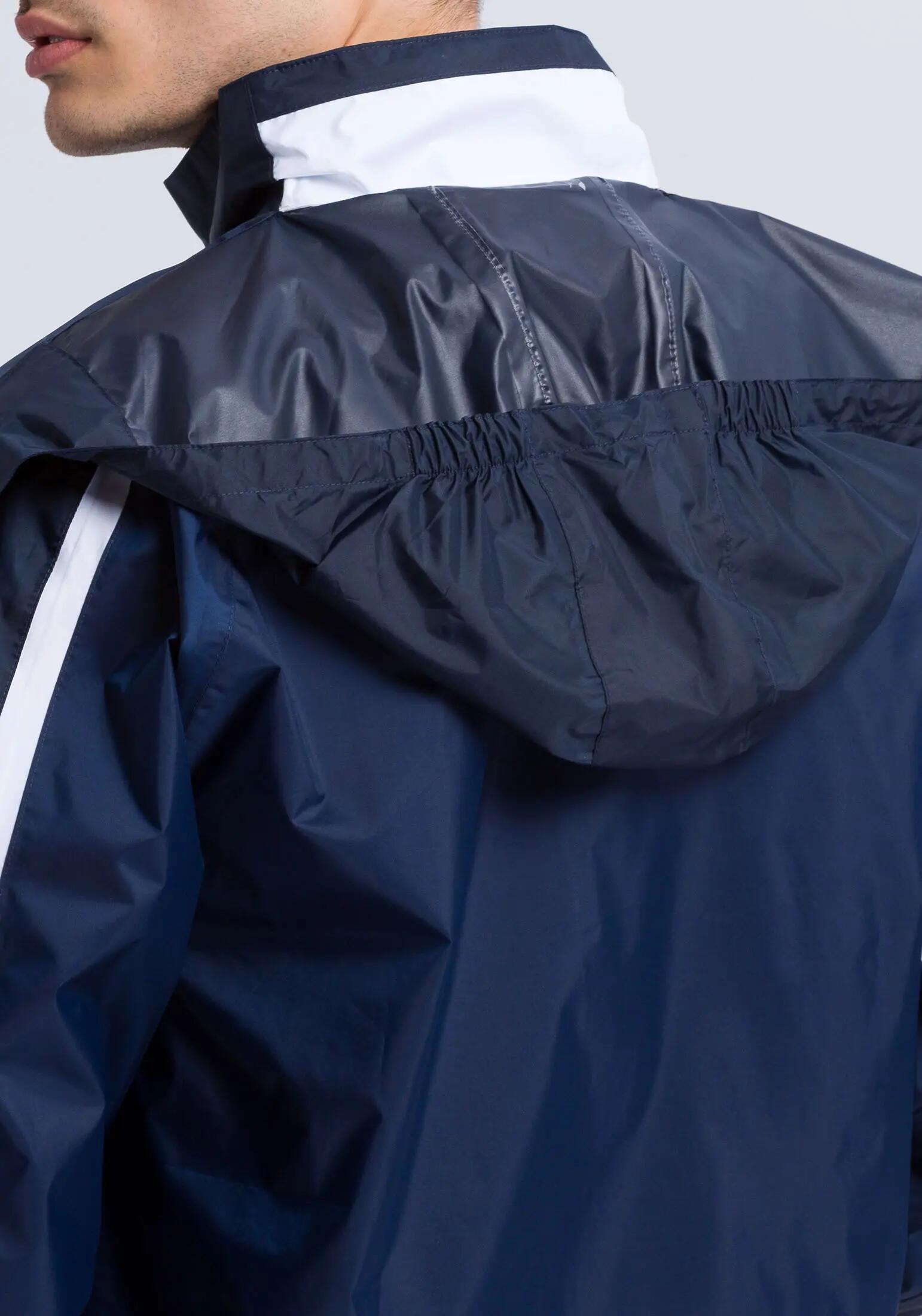 Veste - homme - imperméable, légère - Liga 2.0 - Marine, Blanc 8/10