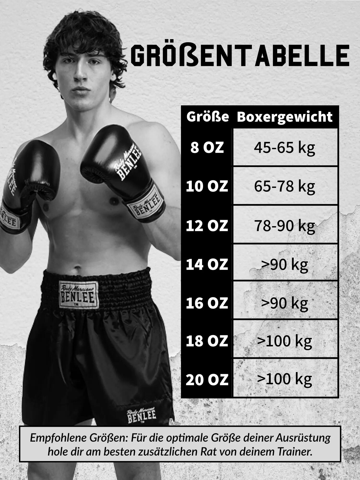 BENLEE Boxhandschuhe aus Leder EVANS 9/9