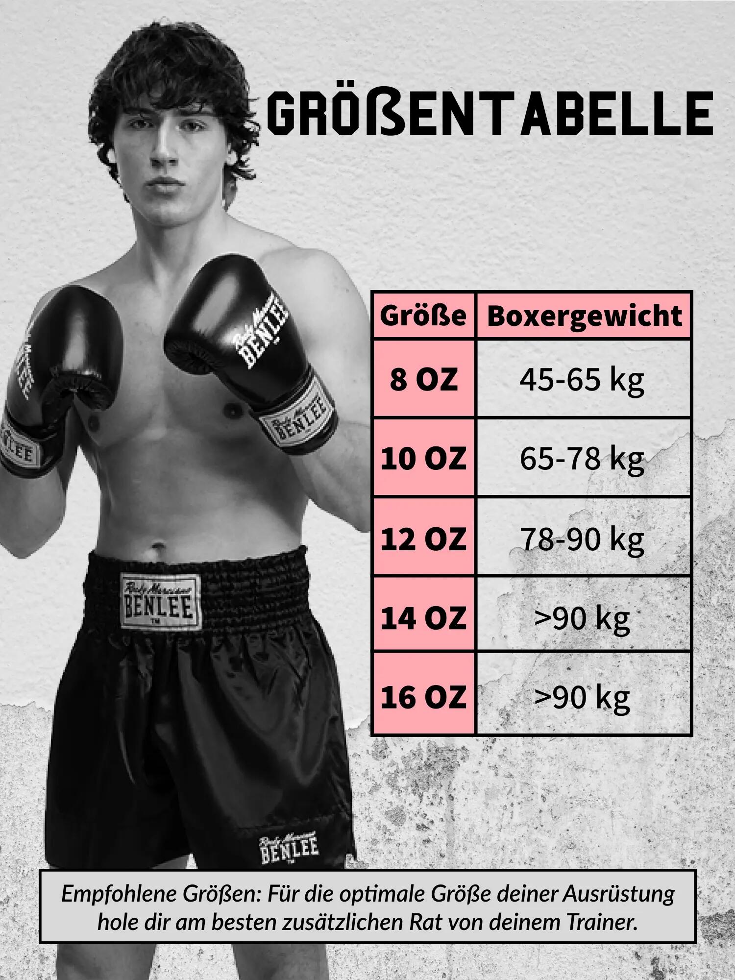Guanti da boxe in pelle artificiale Benlee Sistar 9/9