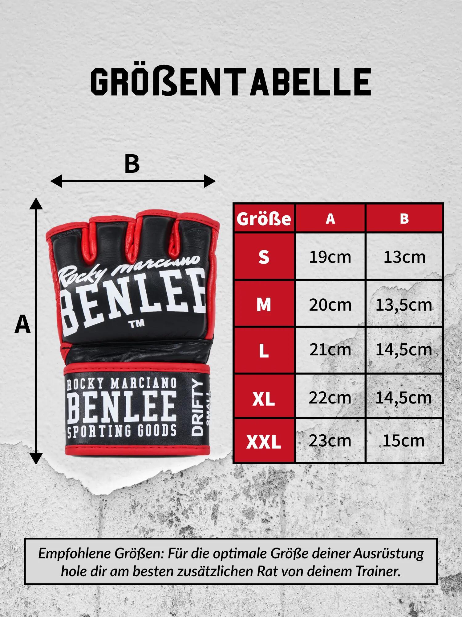 BENLEE MMA-Trainingshandschuhe aus Leder DRIFTY 9/9