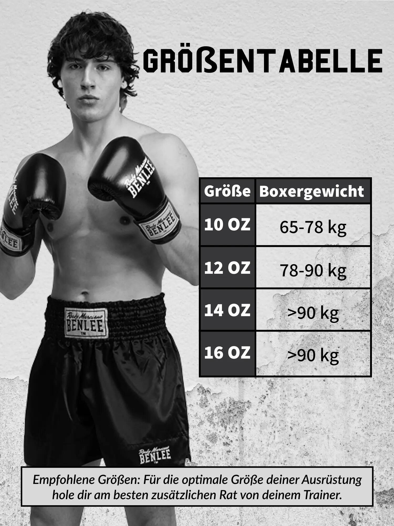 Gants de boxe entraînement Benlee Black Label Nero 9/9