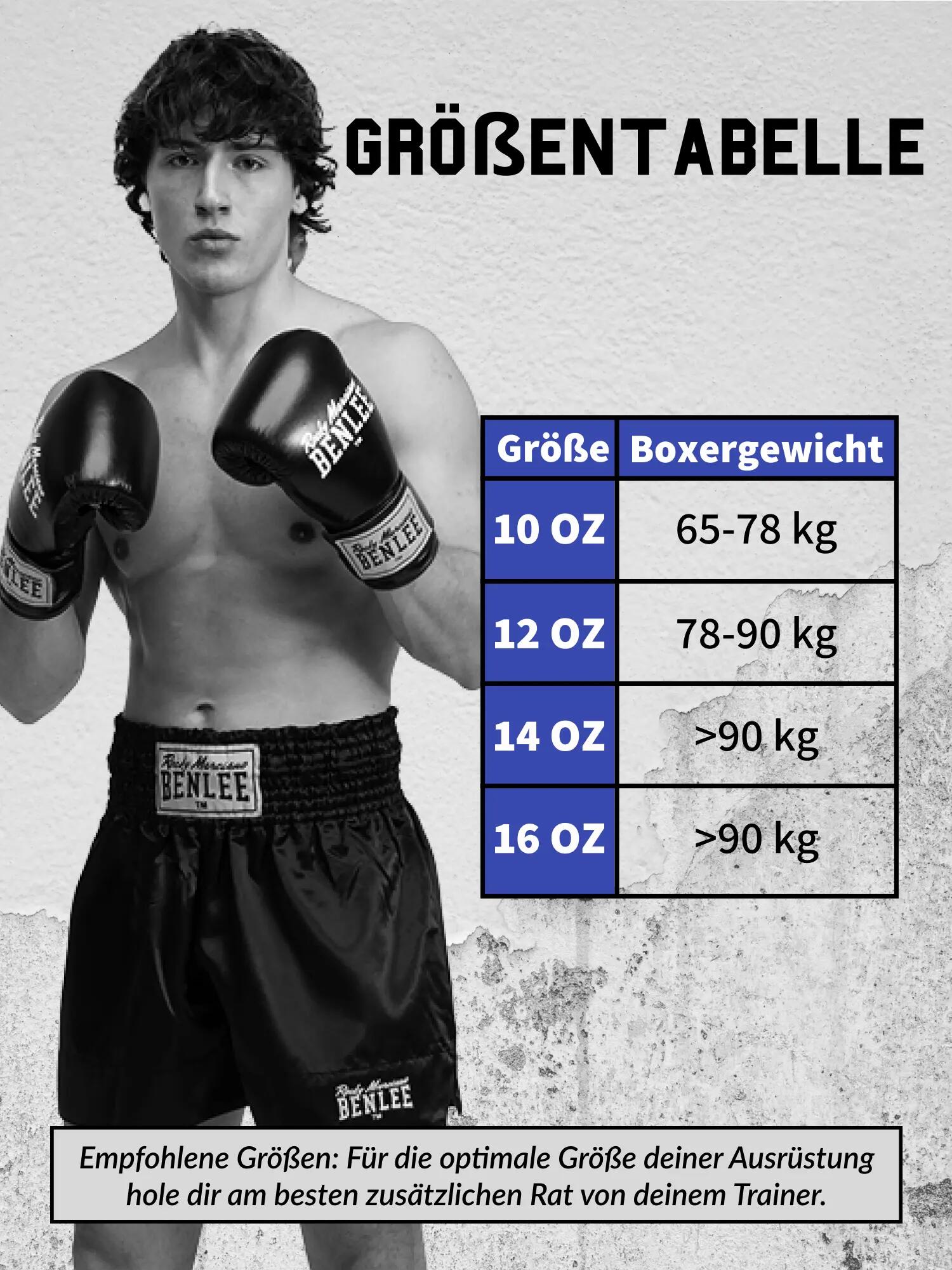 Guantes de entrenamiento de boxeo para niños Benlee Metalshire 9/9