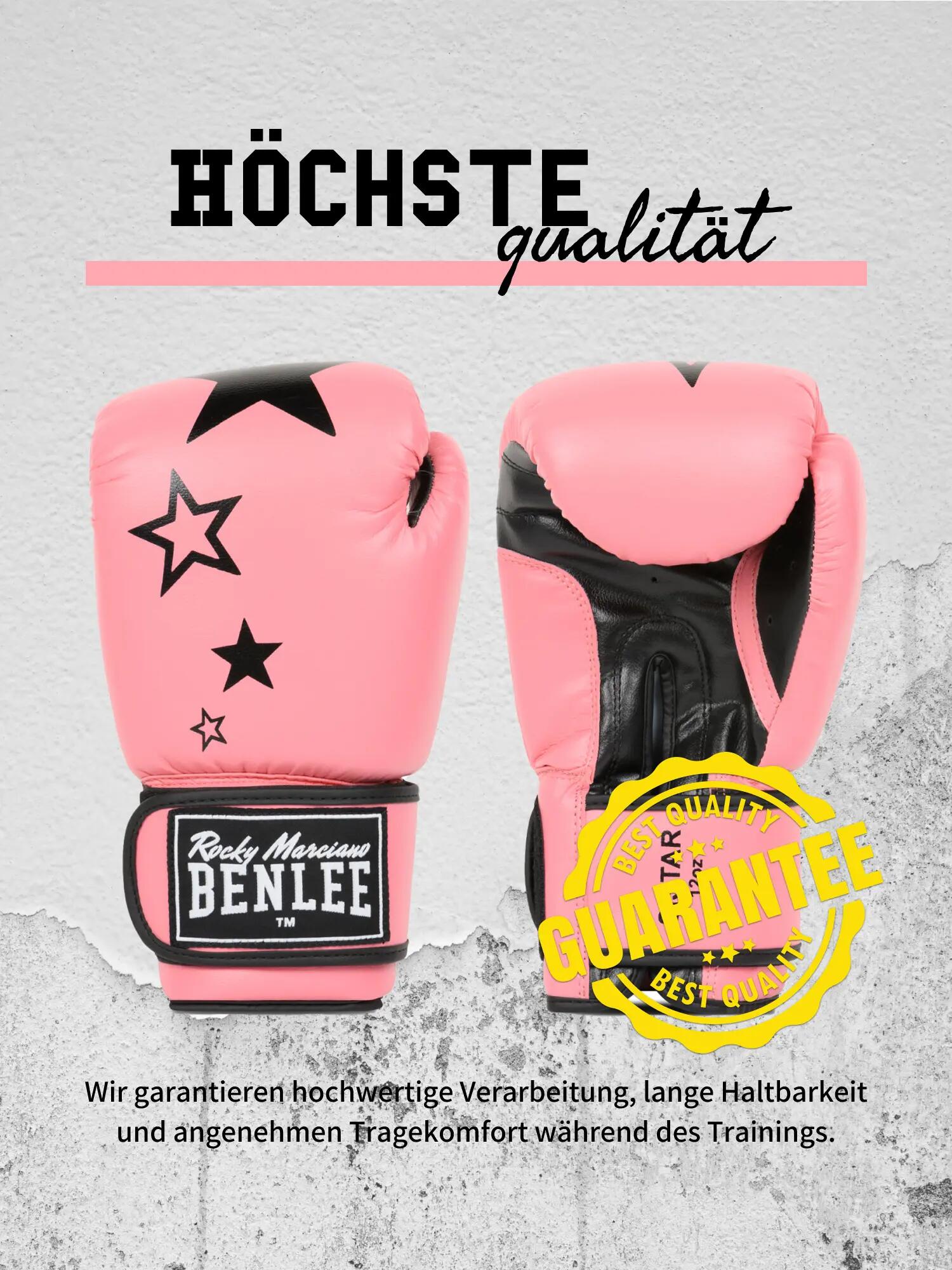 Guanti da boxe in pelle artificiale Benlee Sistar 8/9