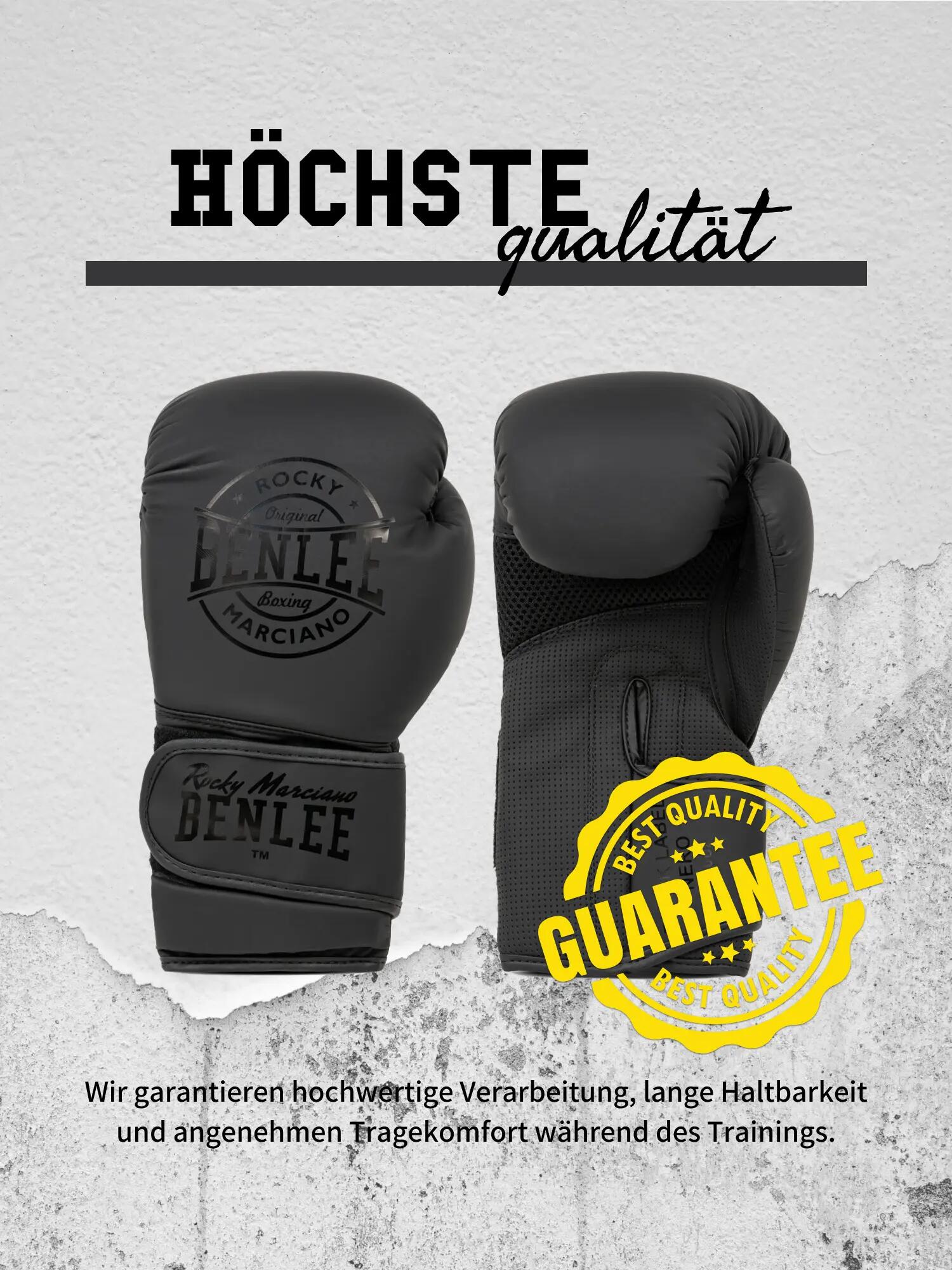 Bokserskie rękawice treningowe Benlee Black Label Nero 8/9