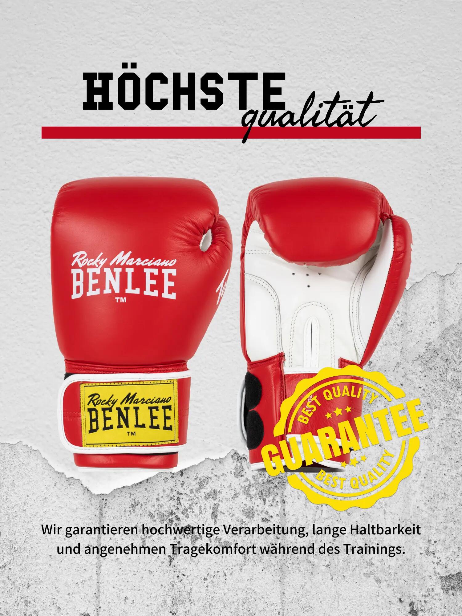 Gants de boxe en cuir Benlee Tough 8/9
