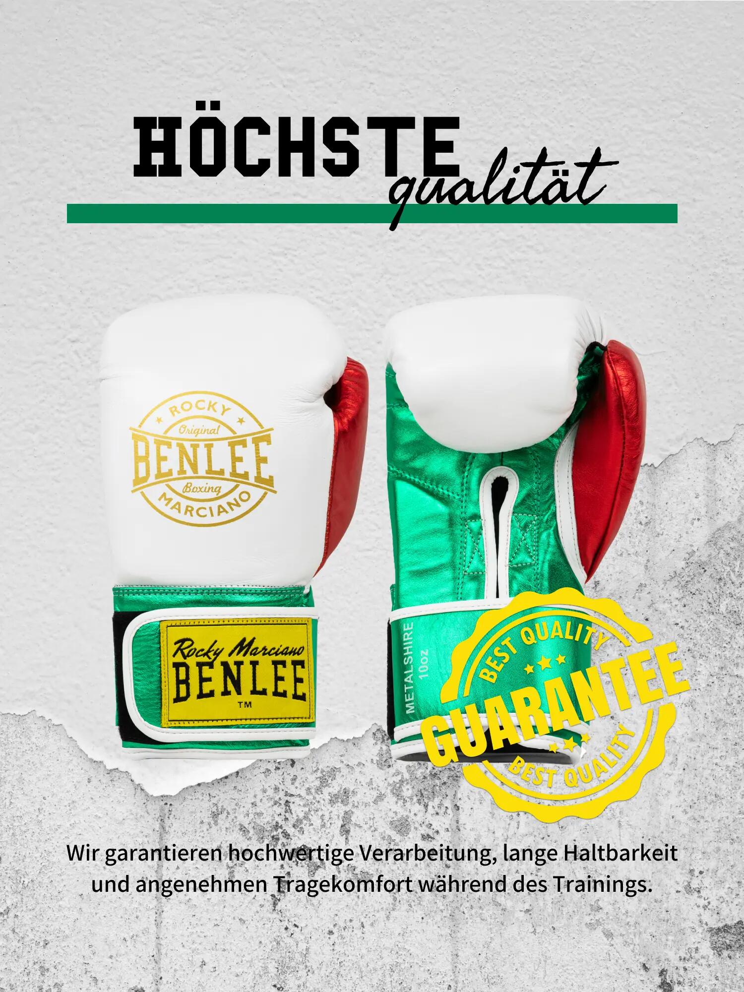Gants de boxe entraînement enfant Benlee Metalshire 8/9