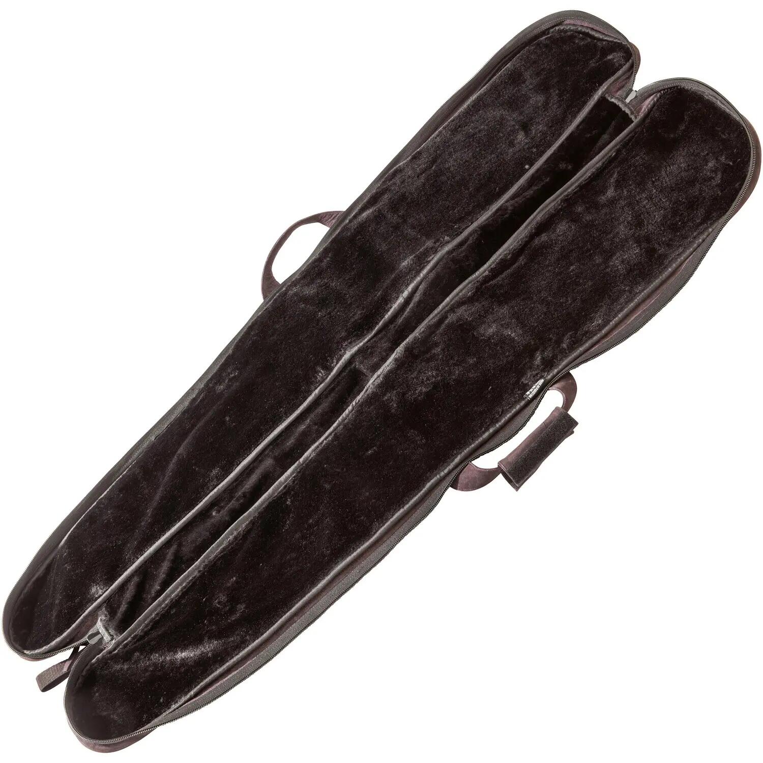Langwaffenfutteral All-in Leder zweifarbig 8/12
