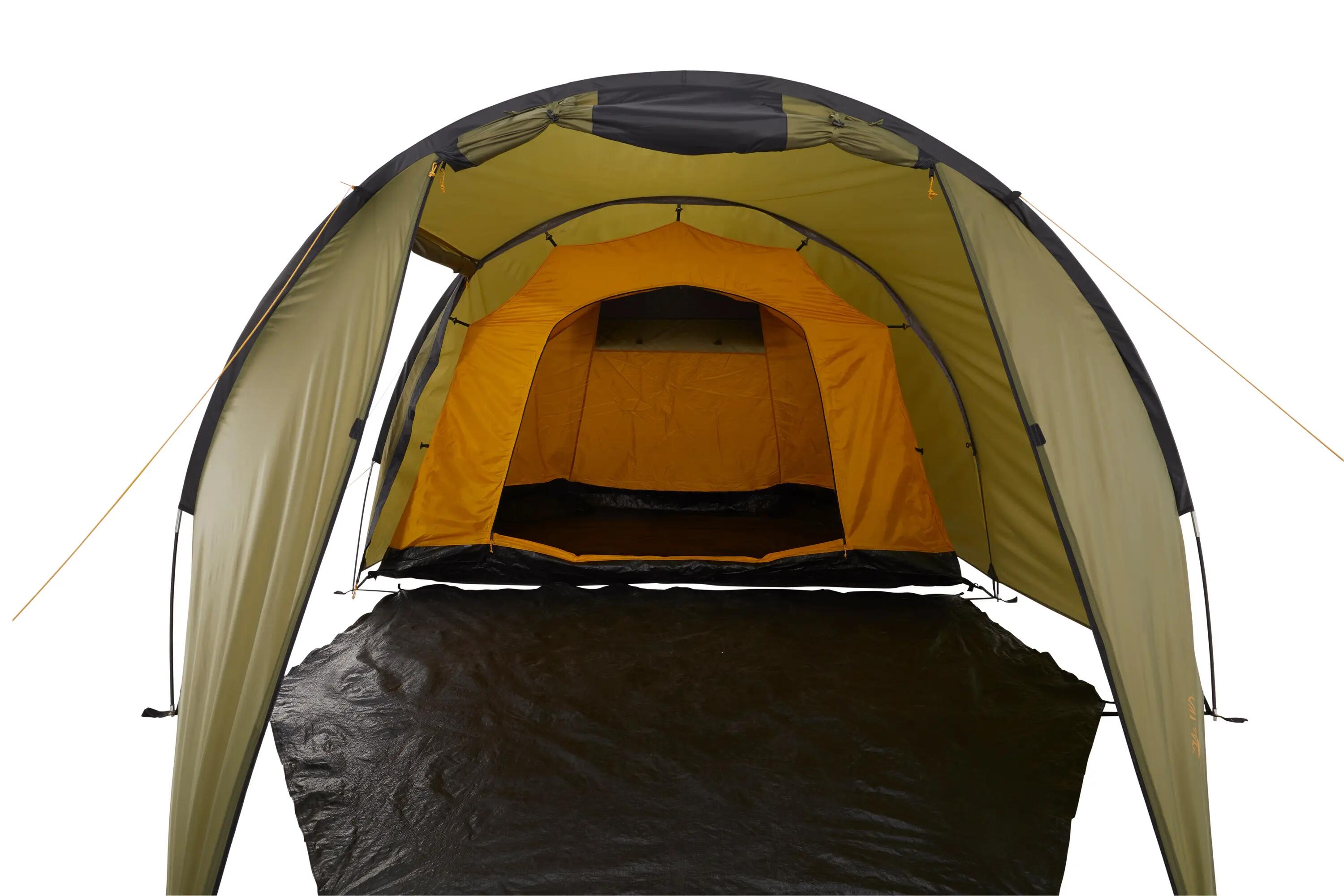 Tent Robson Alu 3 persoons familie kampeertent vestibule Lichtgewicht 9/10