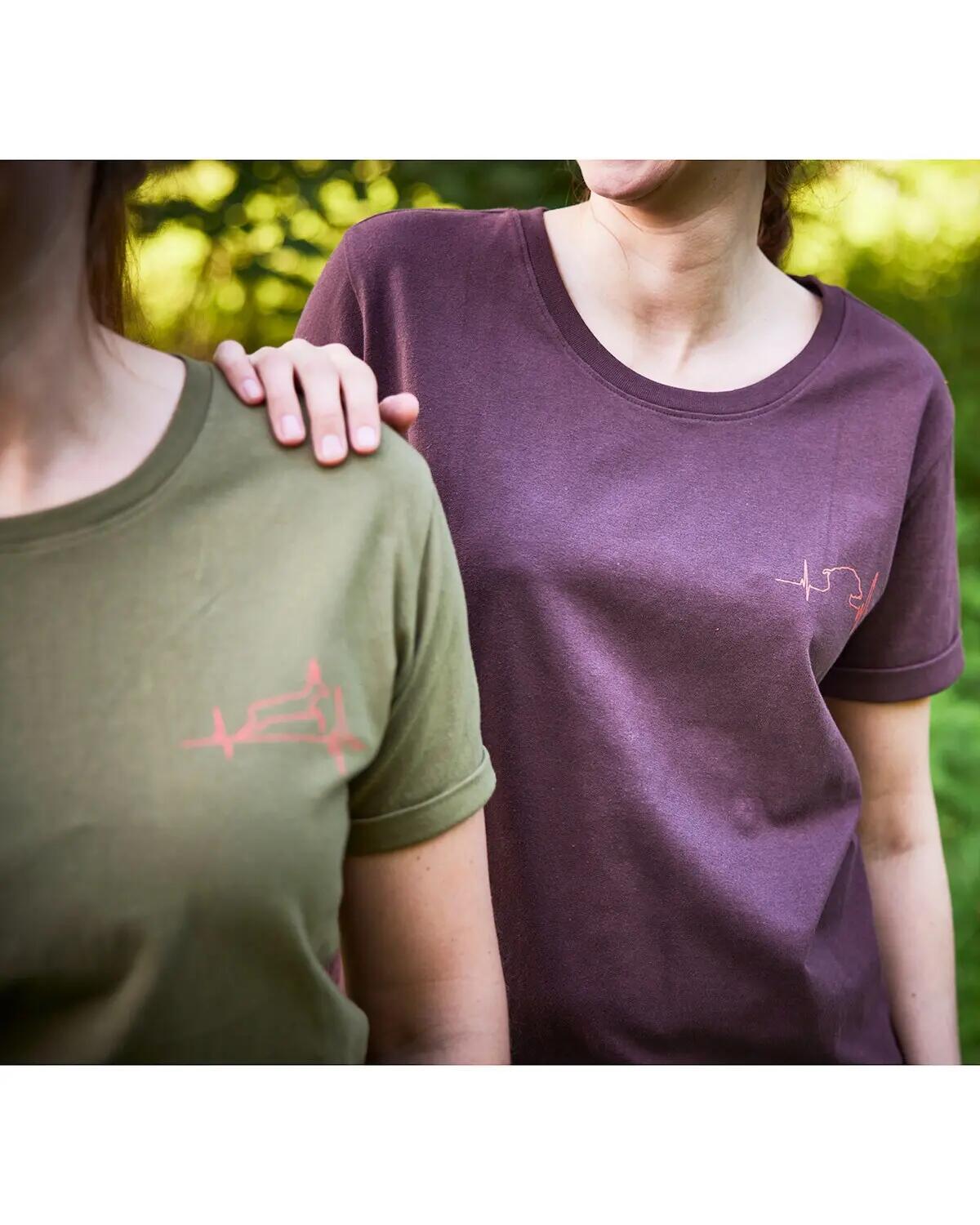 Damen 2er-Set T-Shirts Heartbeat 10/11