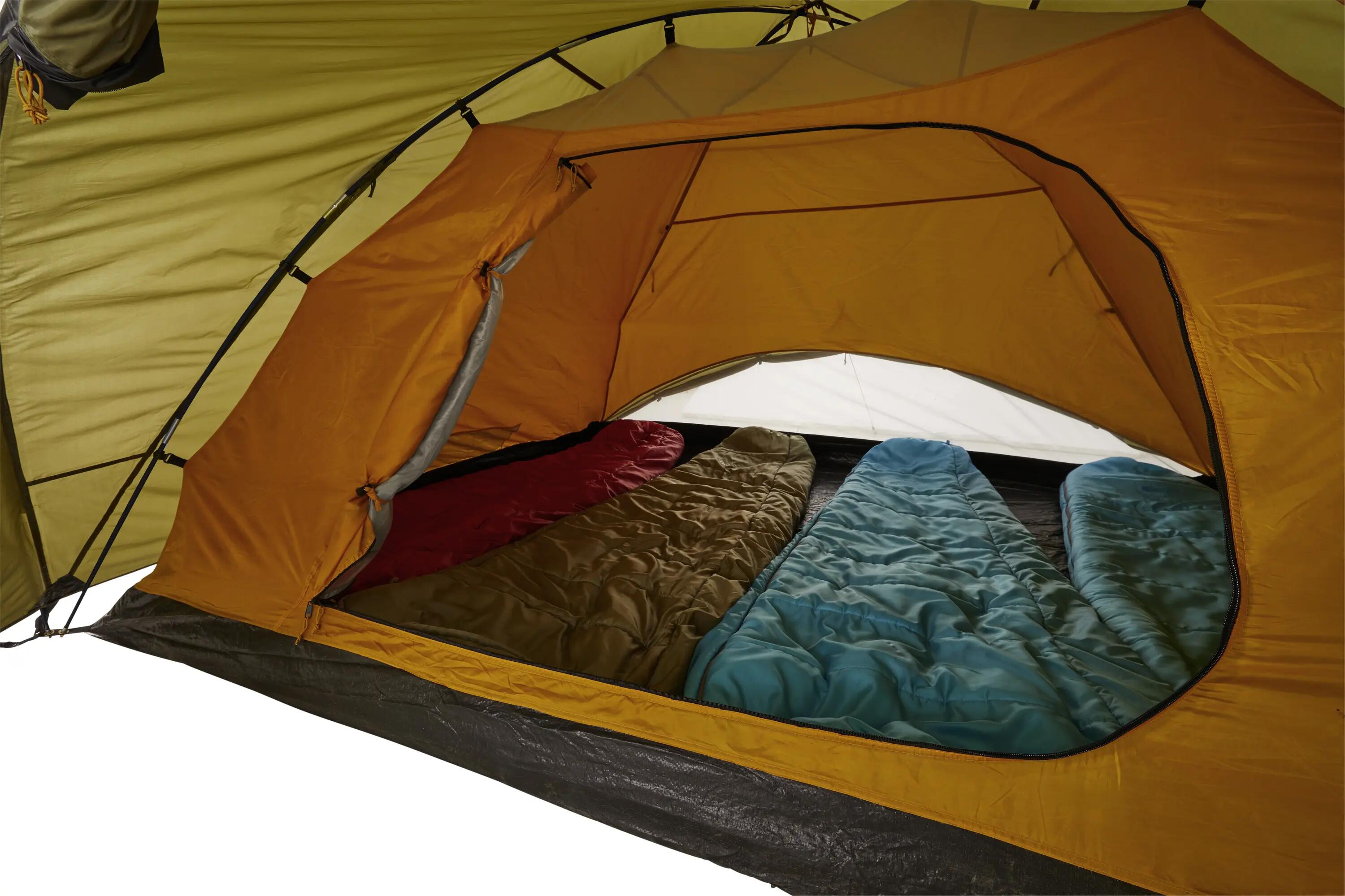 Tienda de campaña iglú Topeka 4 personas cúpula trekking camping luz vestíbulo 8/9
