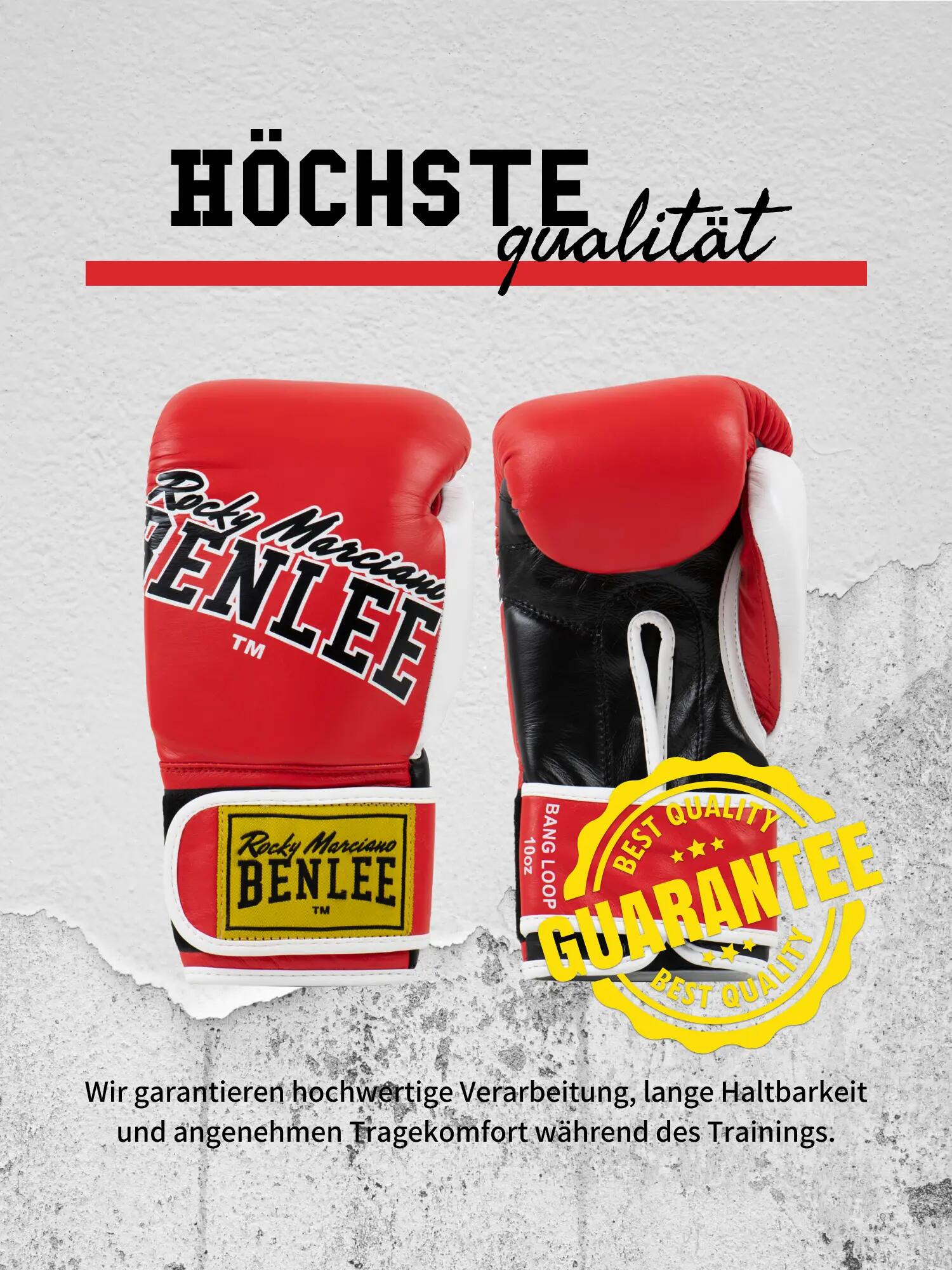 Guantes de boxeo Benlee Bang Loop 8/9