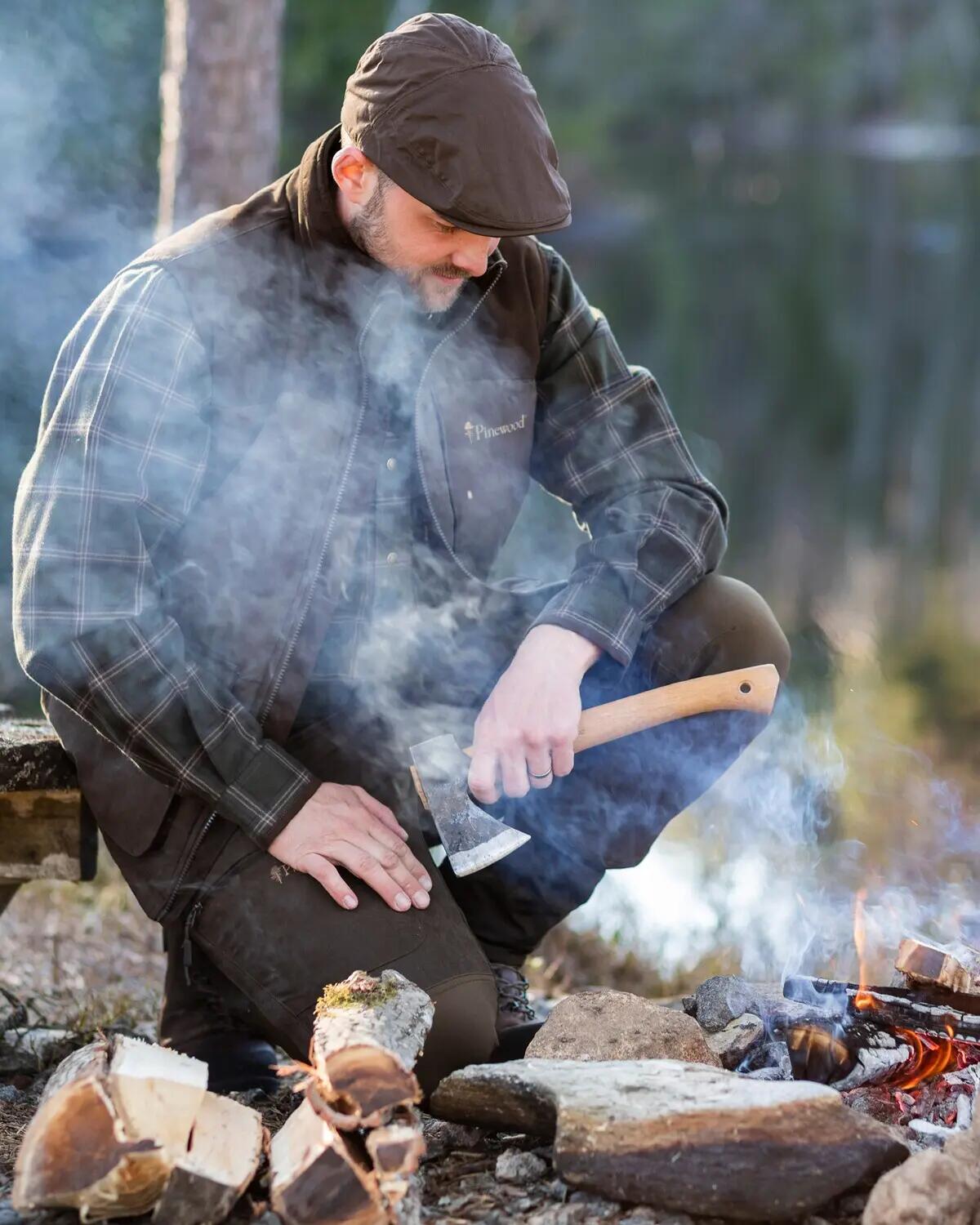 Pinewood Veste Abisko - Suède Marron (5883) 10/10