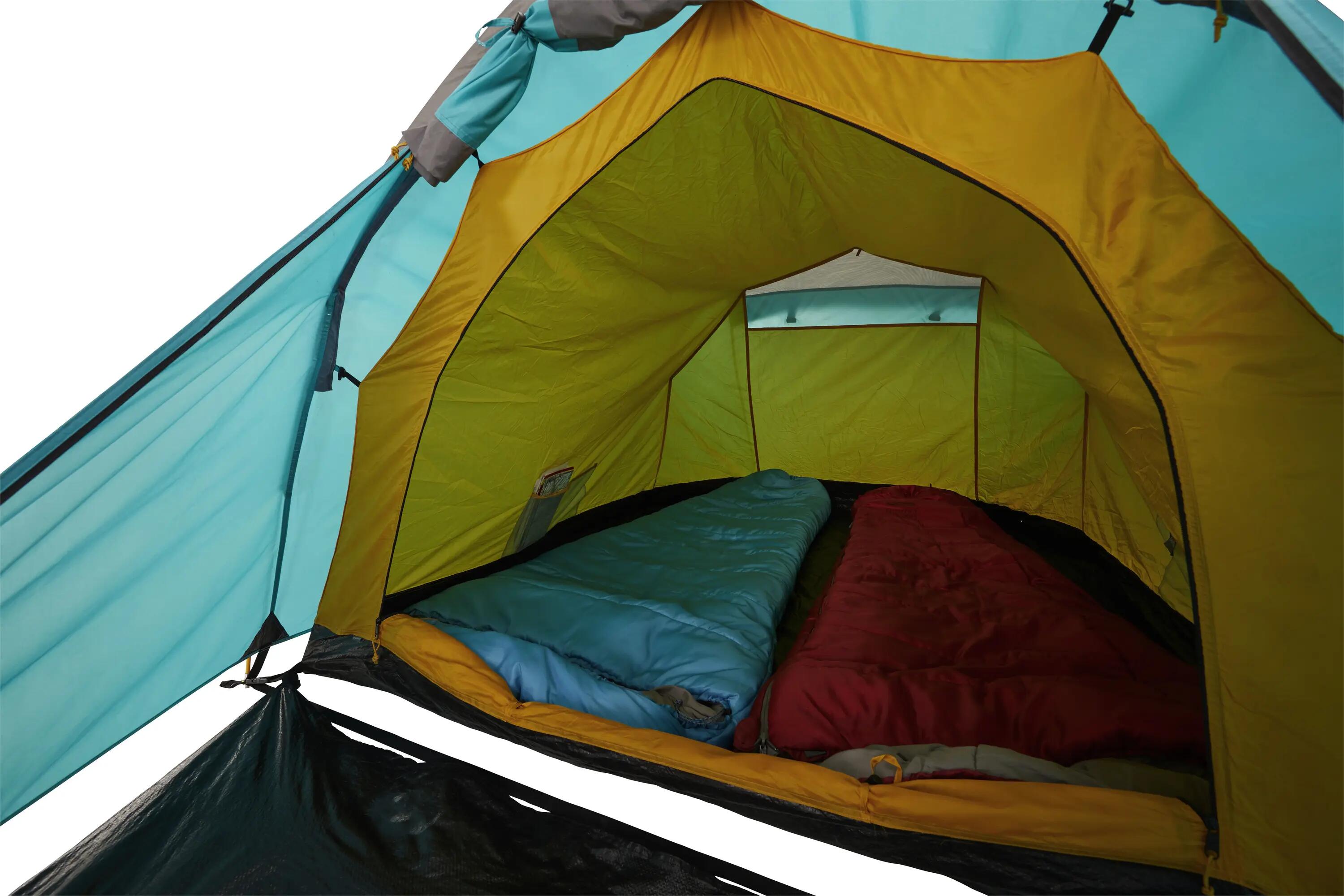Tente Tunel Robson 2 personnes Famille Camping Légère Antichambre 8/9