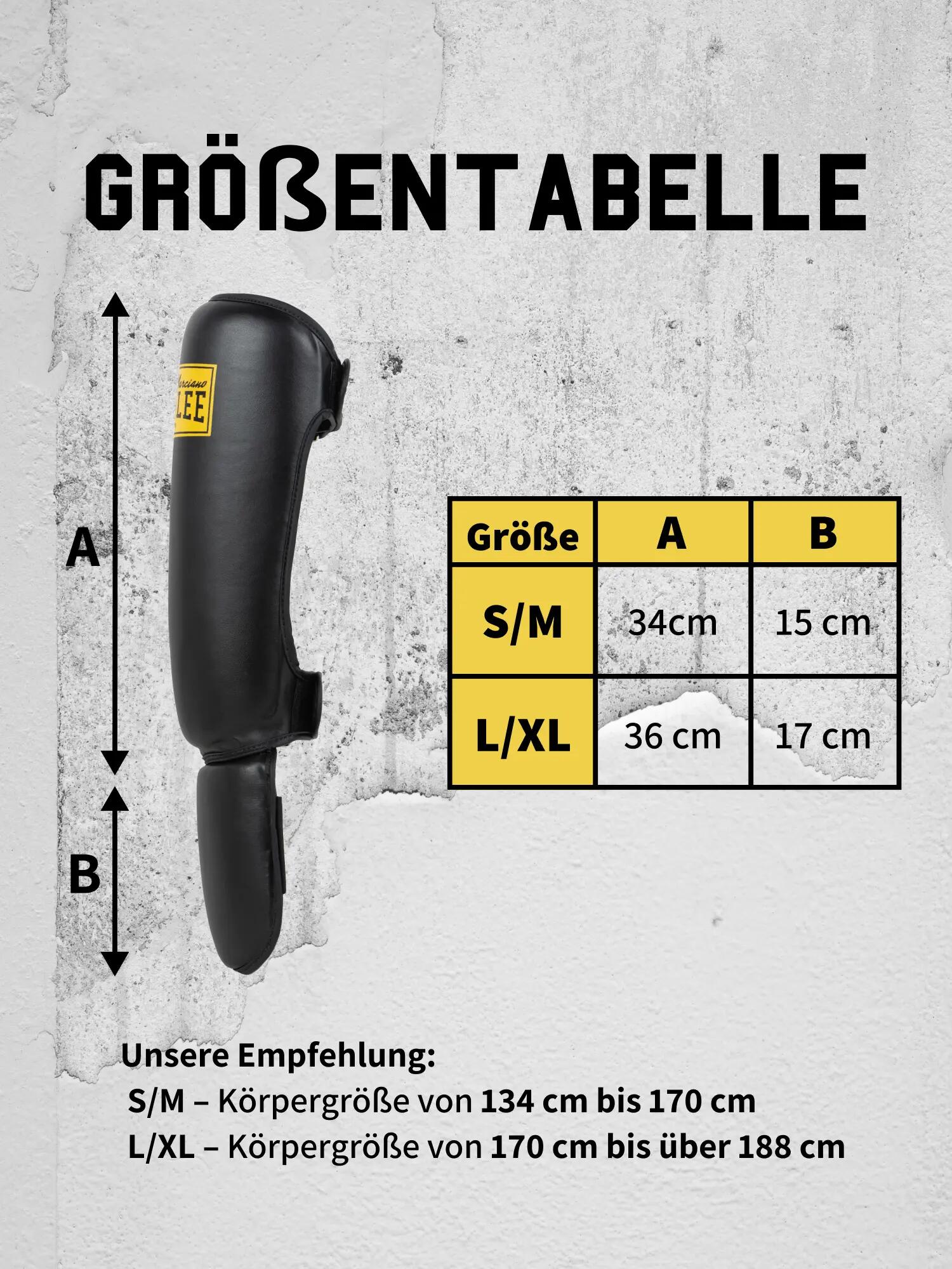 BENLEE Synthetisch lederen scheenbeschermers GUARDIAN 9/9
