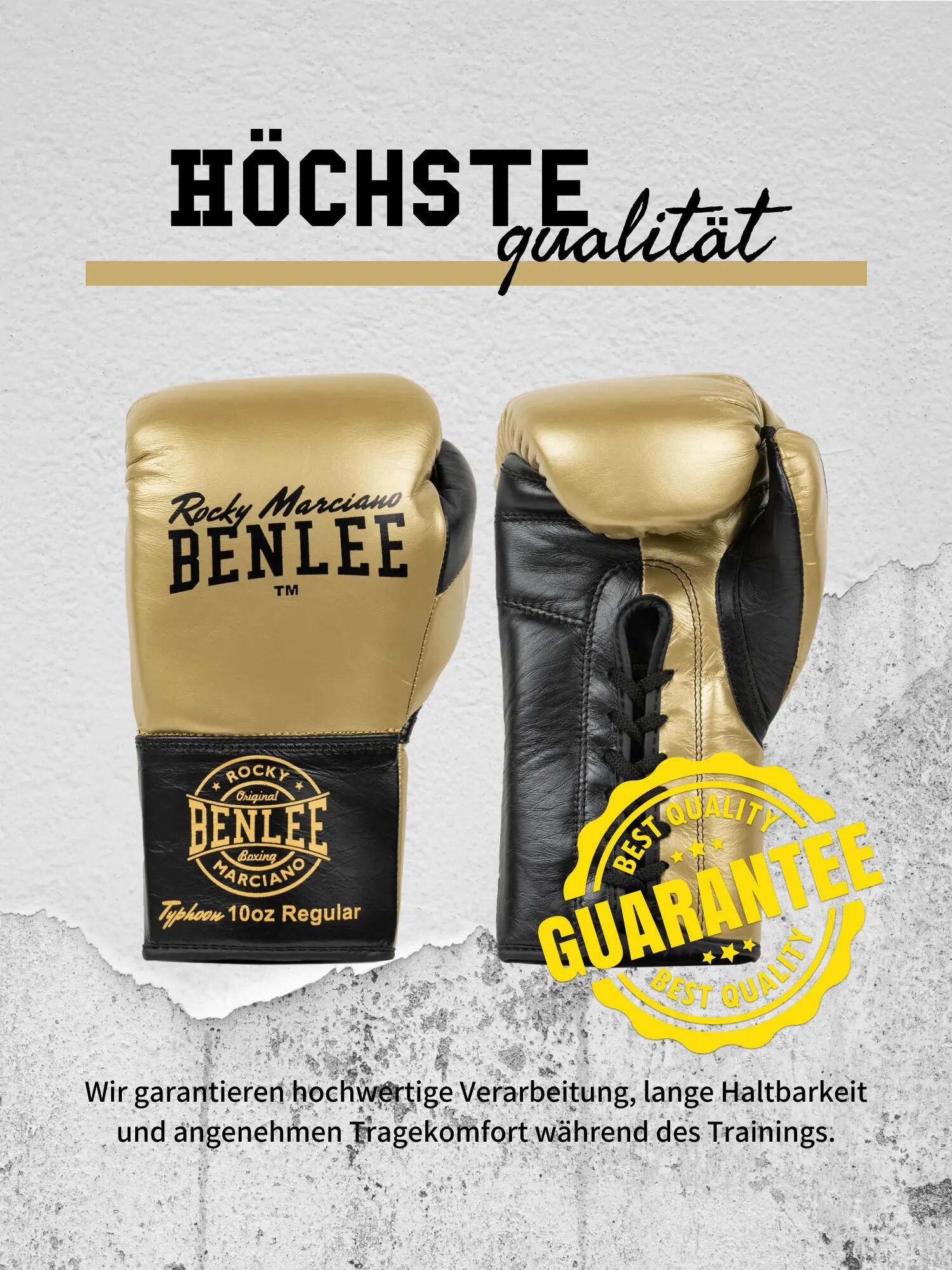 BENLEE Boxhandschuhe aus Leder TYPHOON 8/9