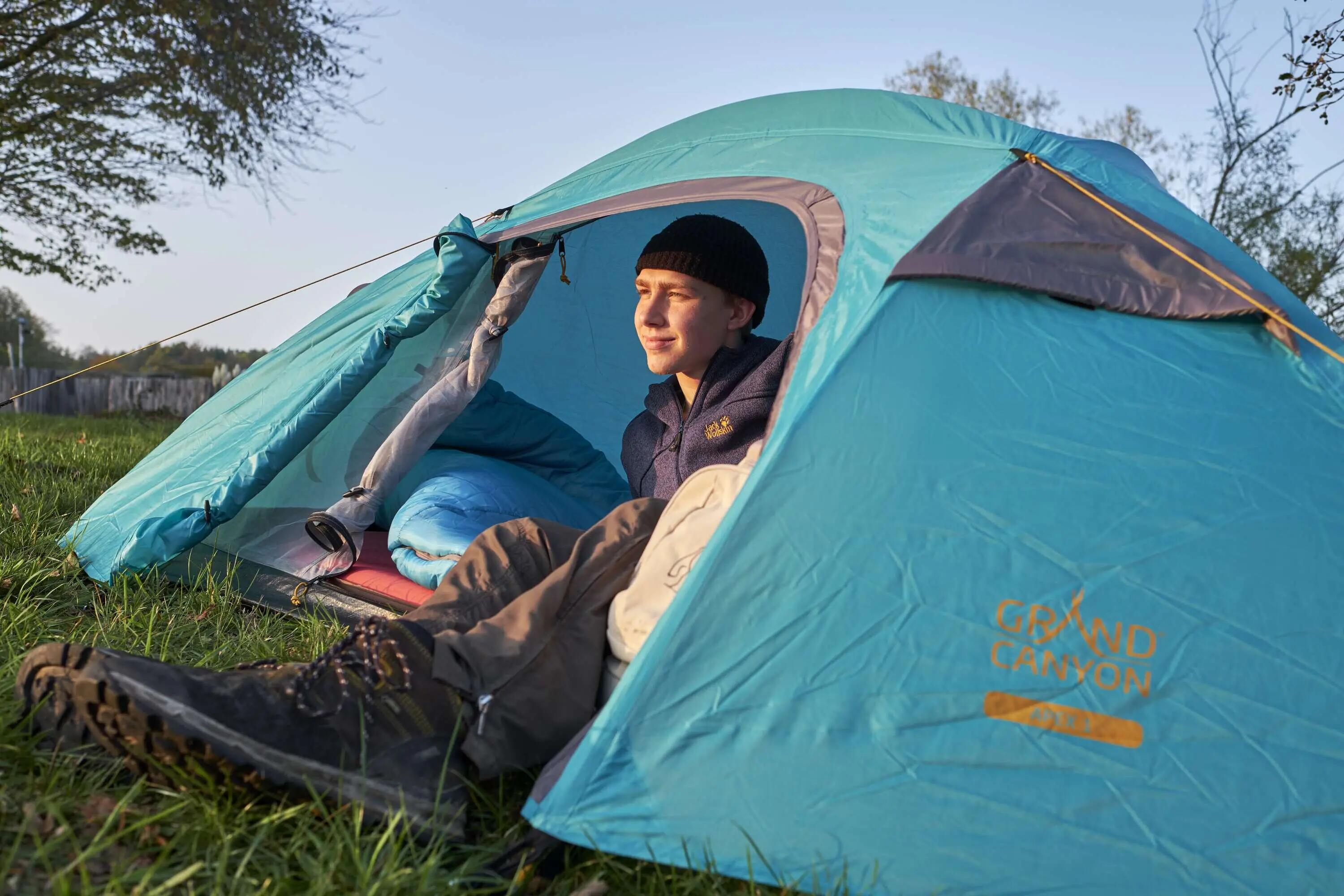 Isomatte Hattan Camping Thermomatte Luftbett Schlaf Matte Bett Selbstaufblasend 9/9