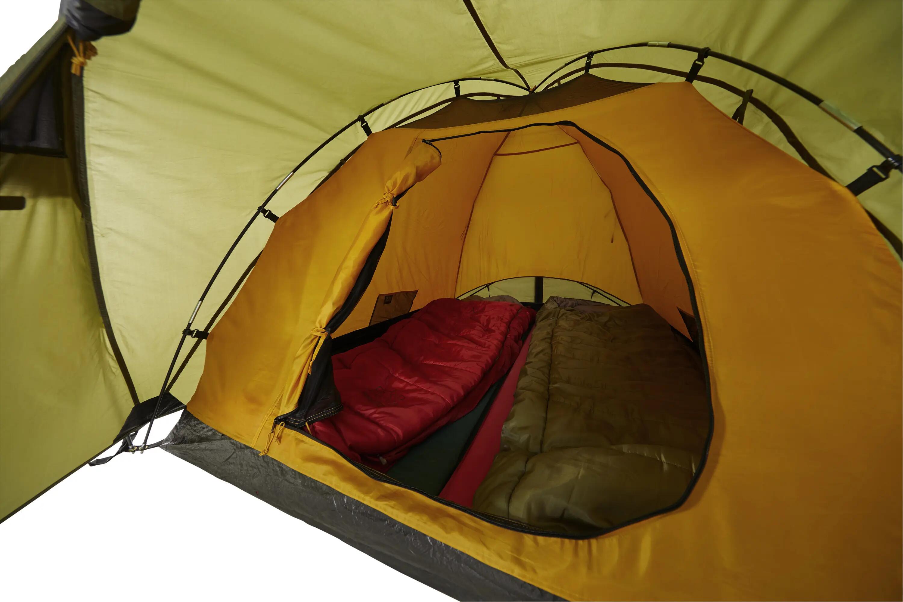 Tenda Igloo Topeka 2 persone a cupola trekking Campeggio luce vestibolo 9/10
