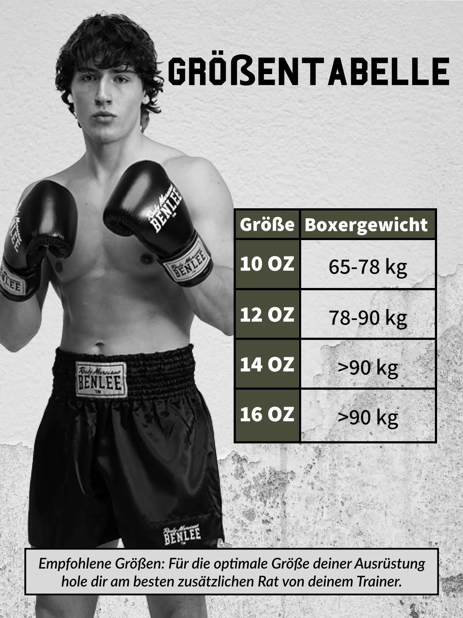 BENLEE Boxhandschuhe aus Kunstleder NERO 9/9