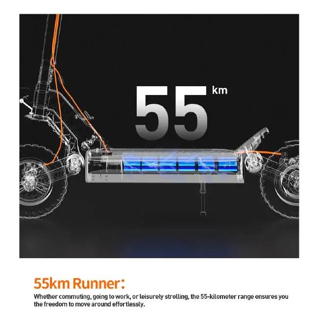 Patinete eléctrico para adultos JOYOR S5(ABE) Neumáticos 10×3.0 pulgadas 13/14