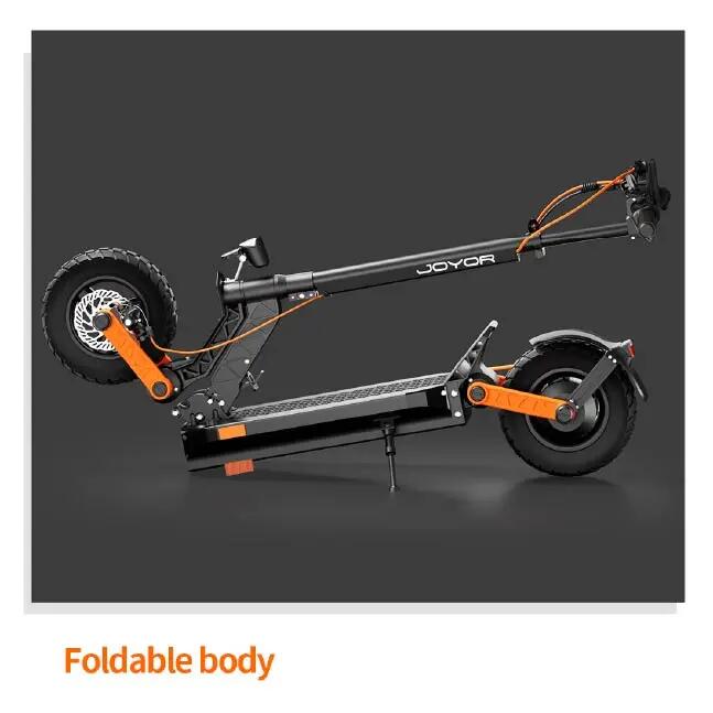 Patinete eléctrico para adultos JOYOR S5(ABE) Neumáticos 10×3.0 pulgadas 11/14