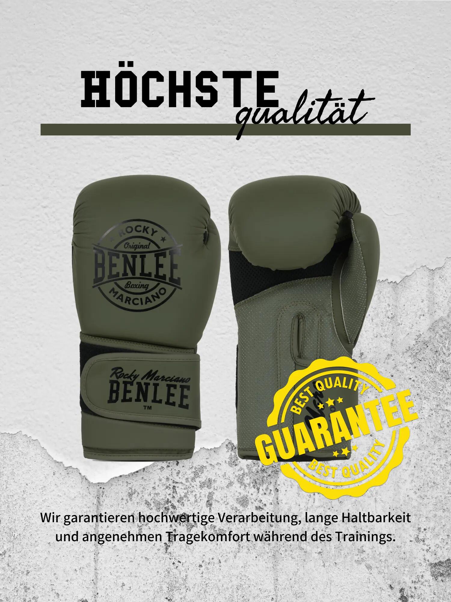 BENLEE Boxhandschuhe aus Kunstleder NERO 8/9