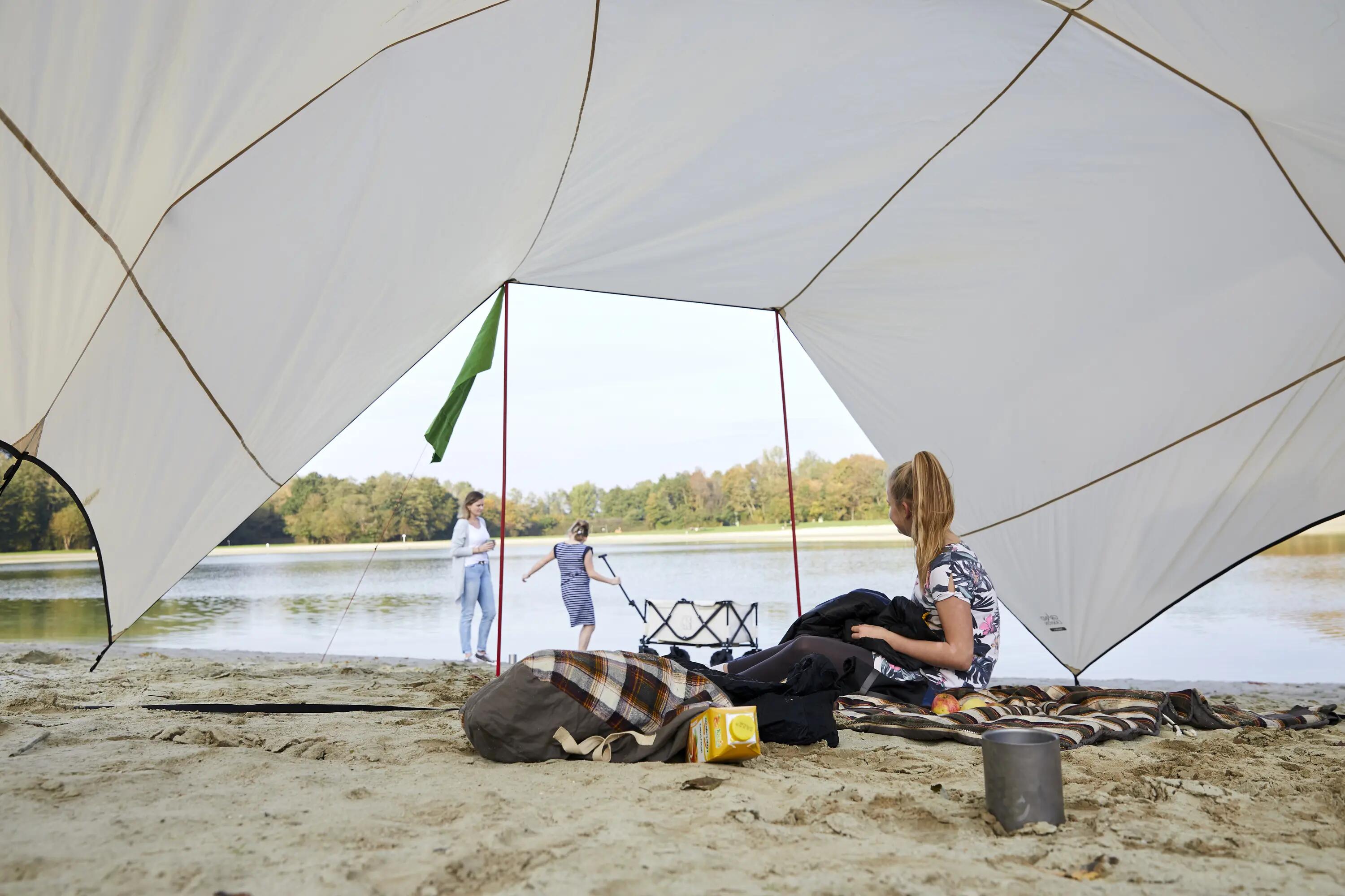 Pabellón Toldo Tahuta Shelter 5 Camping 6x5 m 9/10