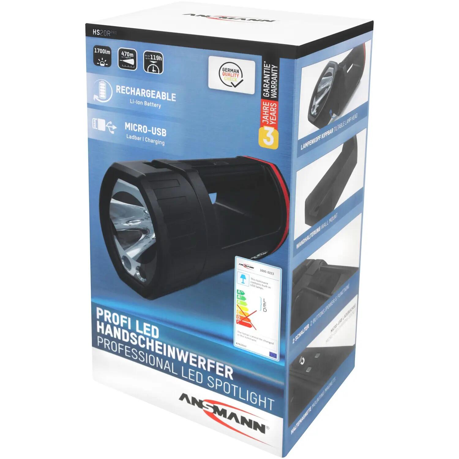LED-Handscheinwerfer HS20R Pro 9/10