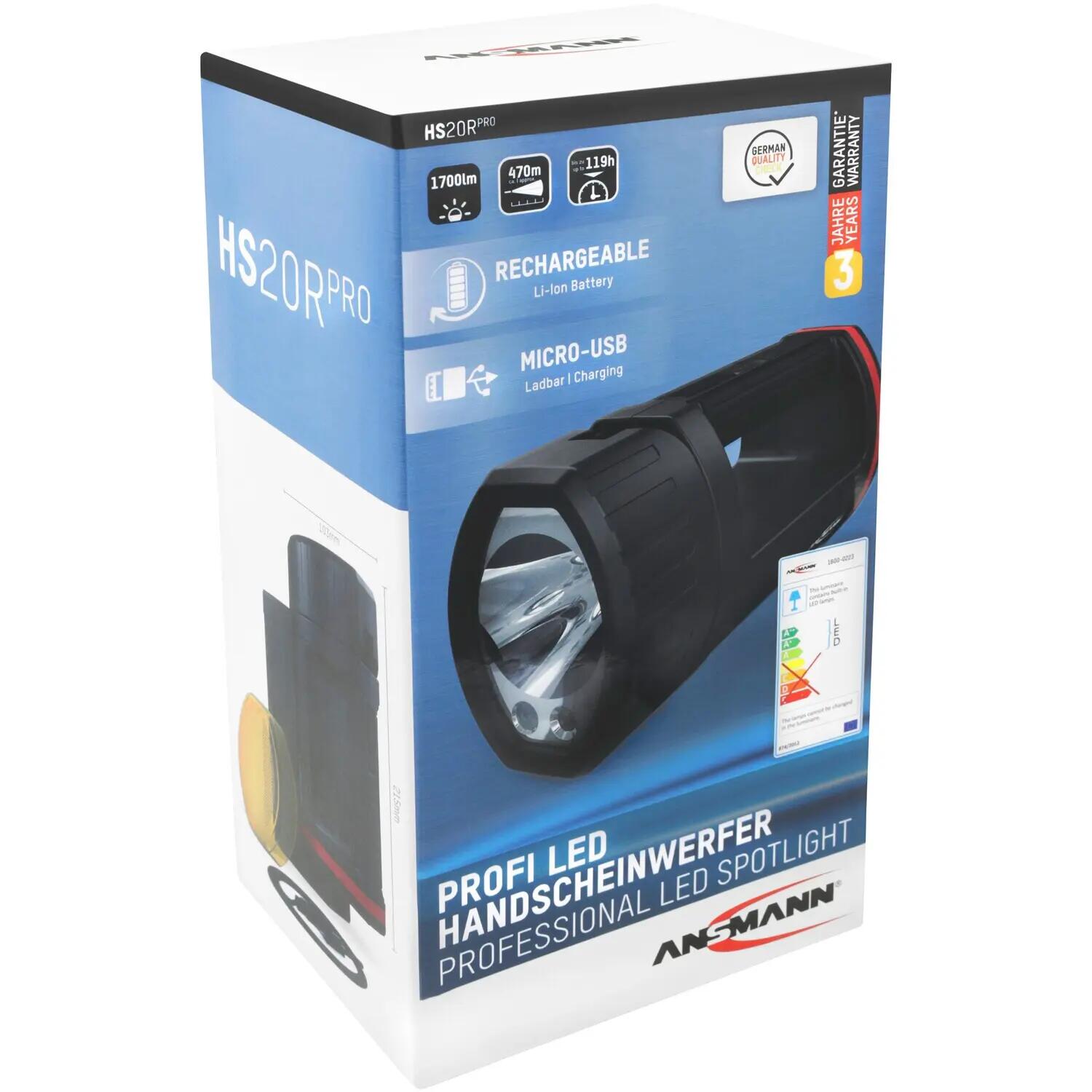 LED-Handscheinwerfer HS20R Pro 10/10