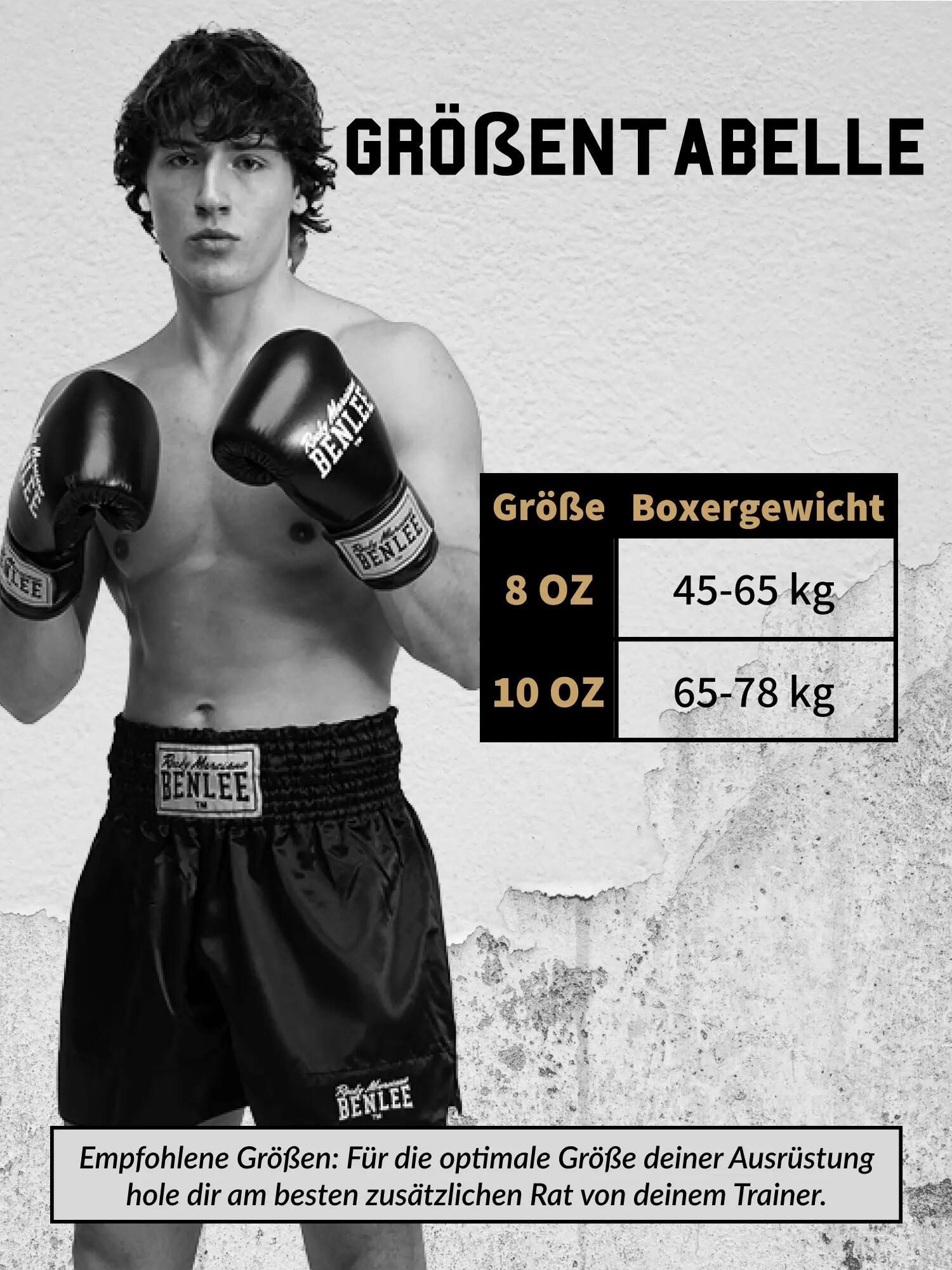 BENLEE Boxhandschuhe aus Leder CYCLONE 9/9