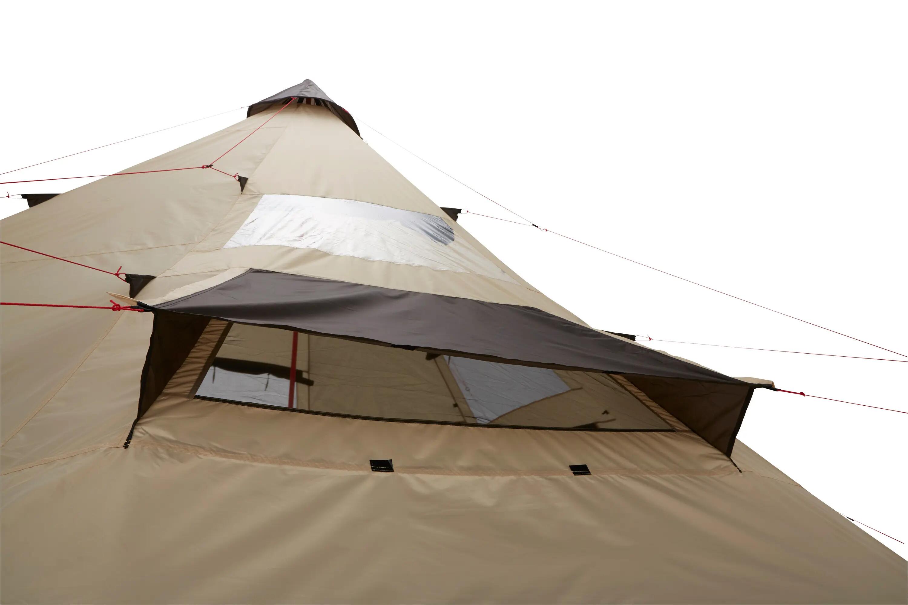 Black Falls 8 Personnes Tepee Tente Familiale Groupe Tipi 8/9