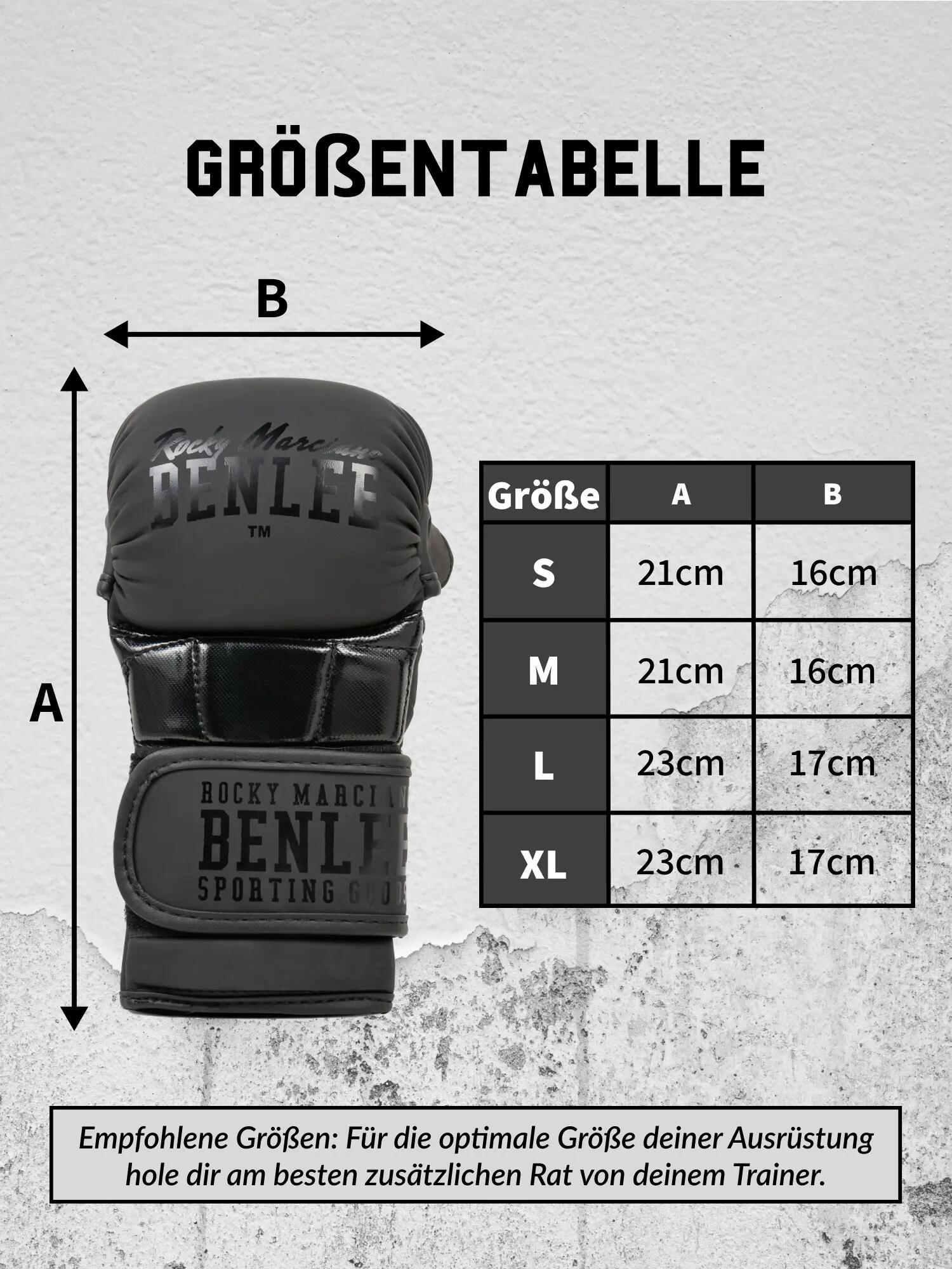Guanti da MMA in pelle artificiale Benlee Sparry (x2) 9/9