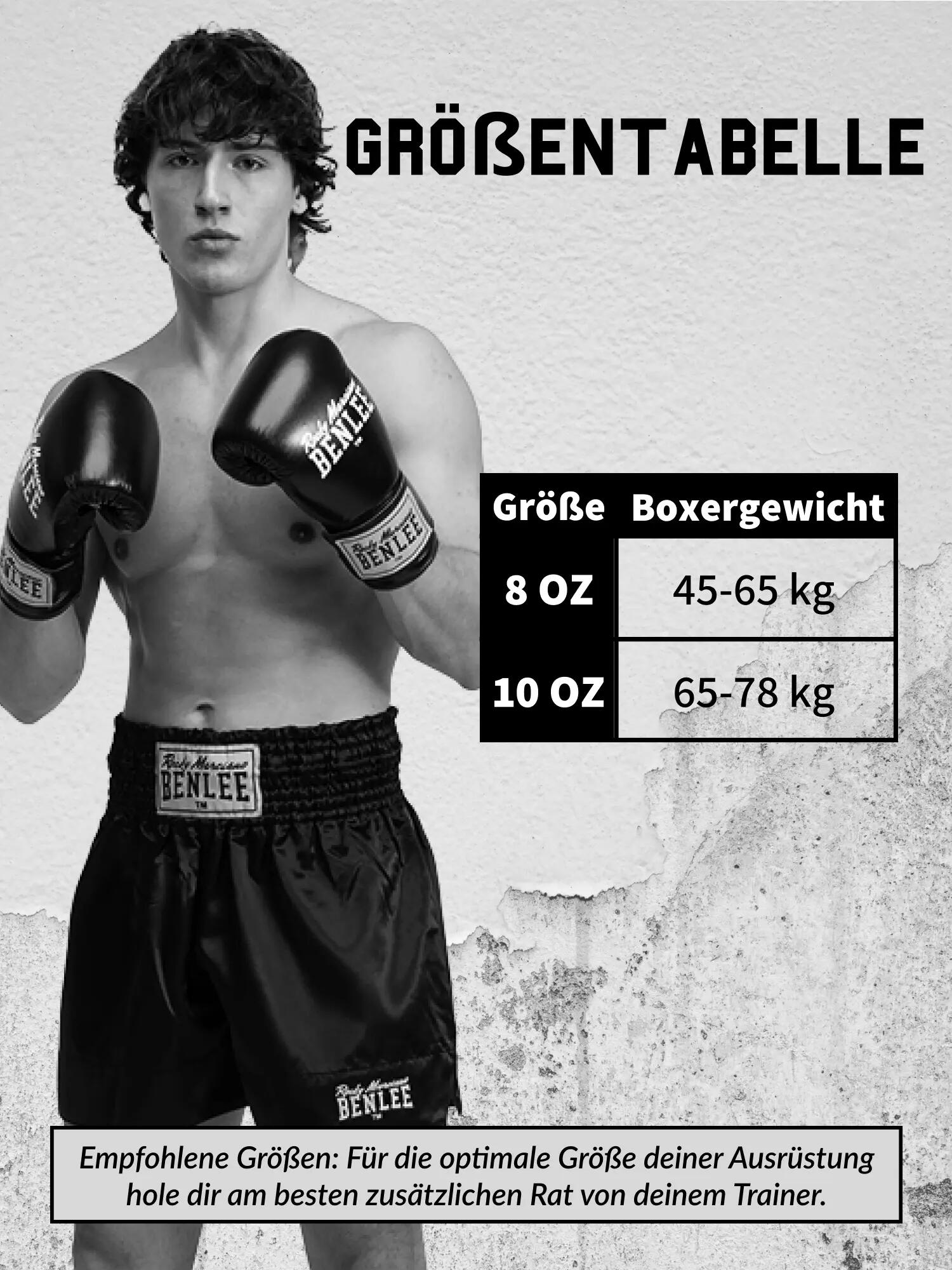 BENLEE Boxhandschuhe aus Leder CYCLONE 9/9