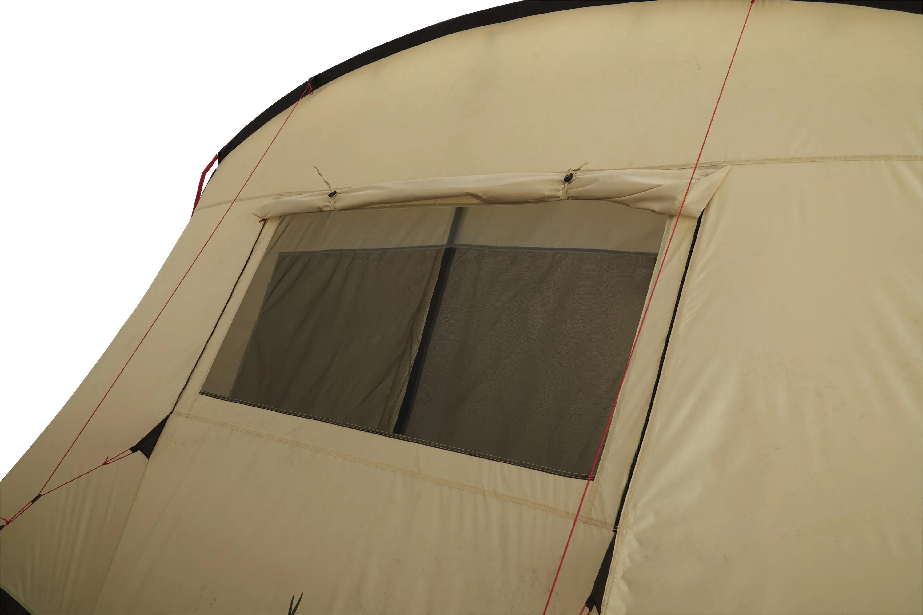 Tunneltent Dolomiti 6 persoons familie groep kamperen vestibule 10/10