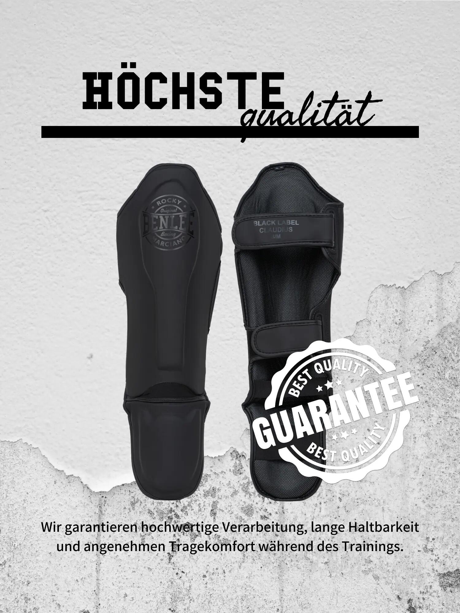Ochraniacze goleni Benlee Black Label Claudius 8/9