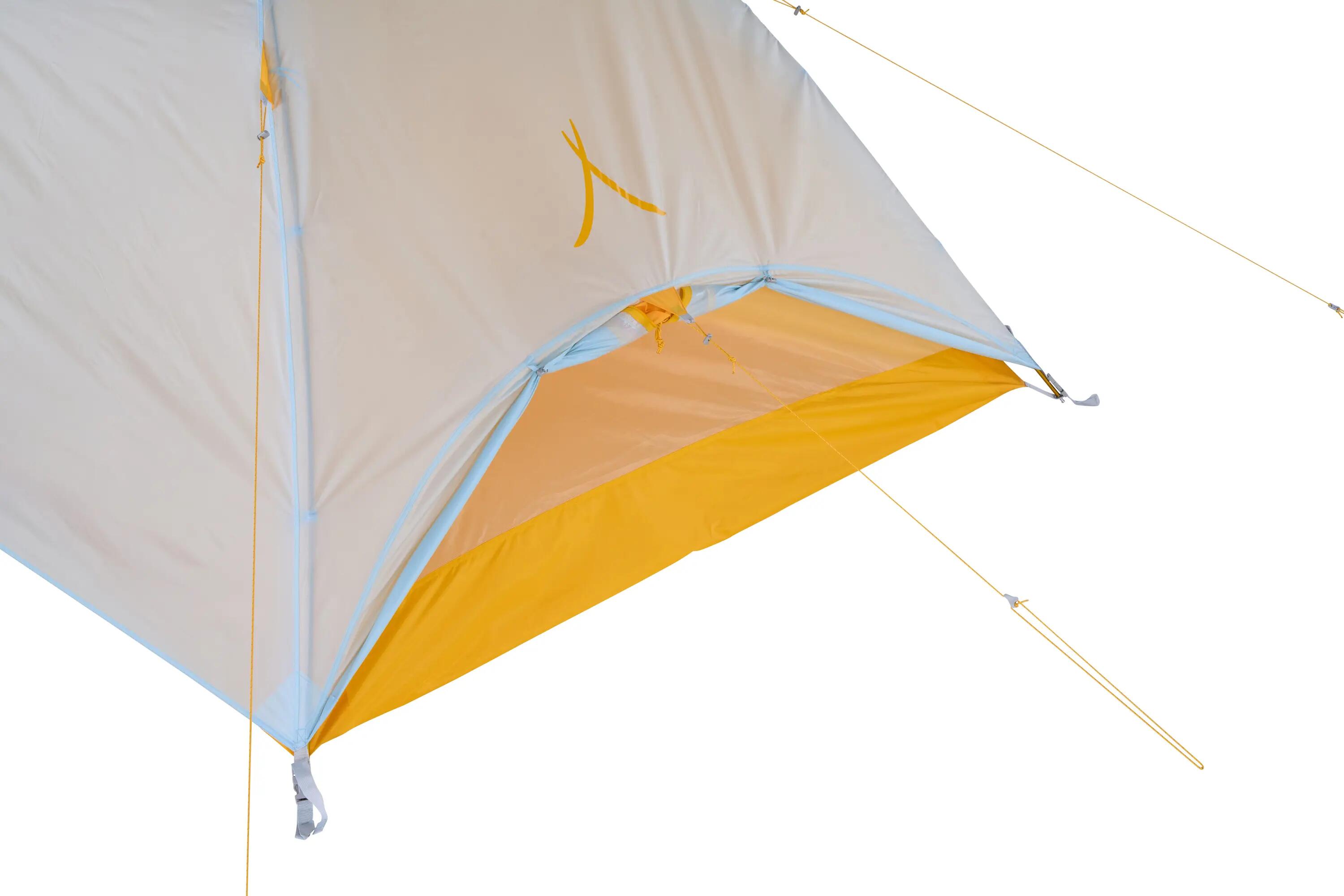 Tente - Trekking - 2 personnes - Légère, ventilée - TOPEKA 2 PRO 8/15
