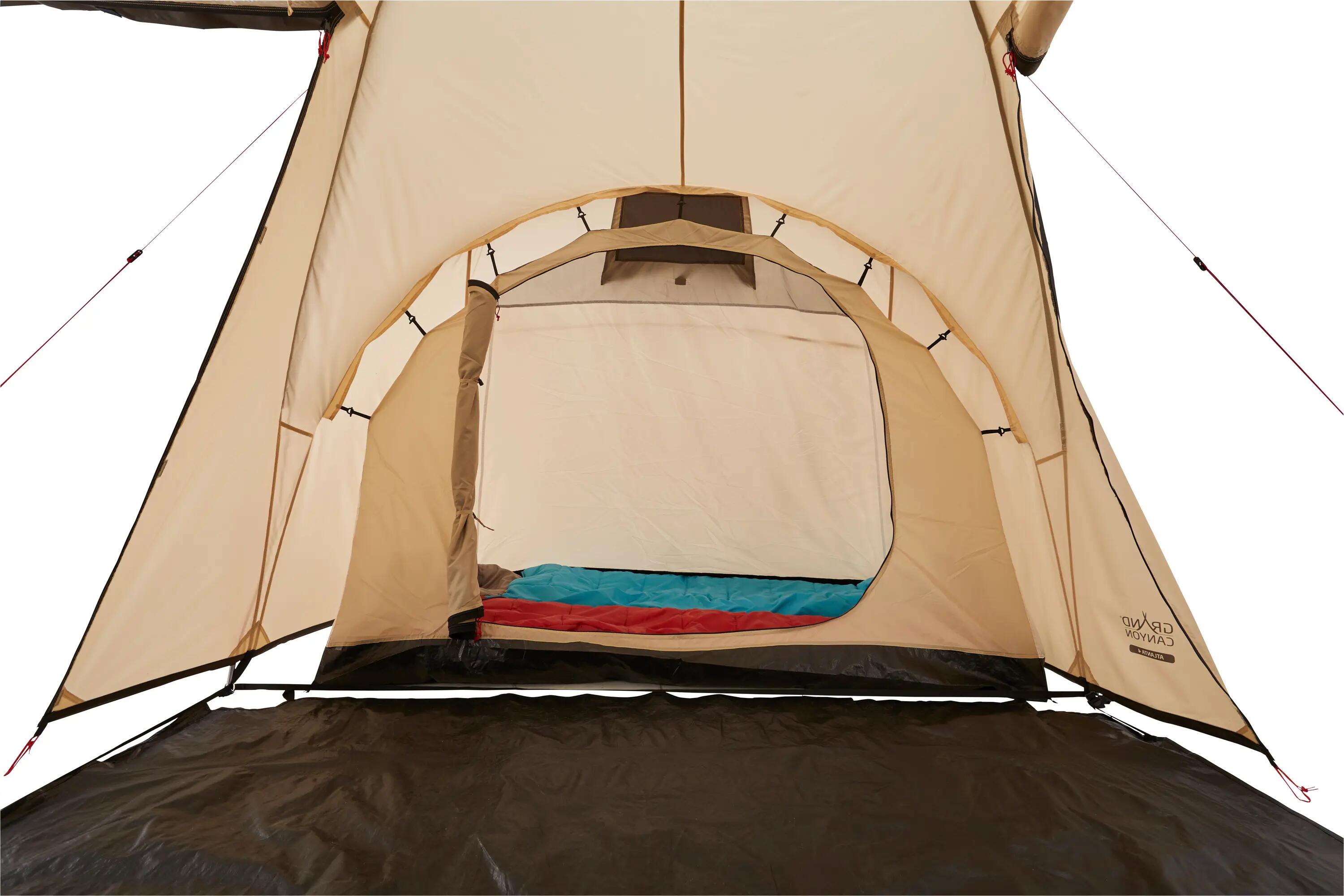 Kuppelzelt Atlanta 4 Personen Zelt Iglu Familien Camping Vorraum 10/10