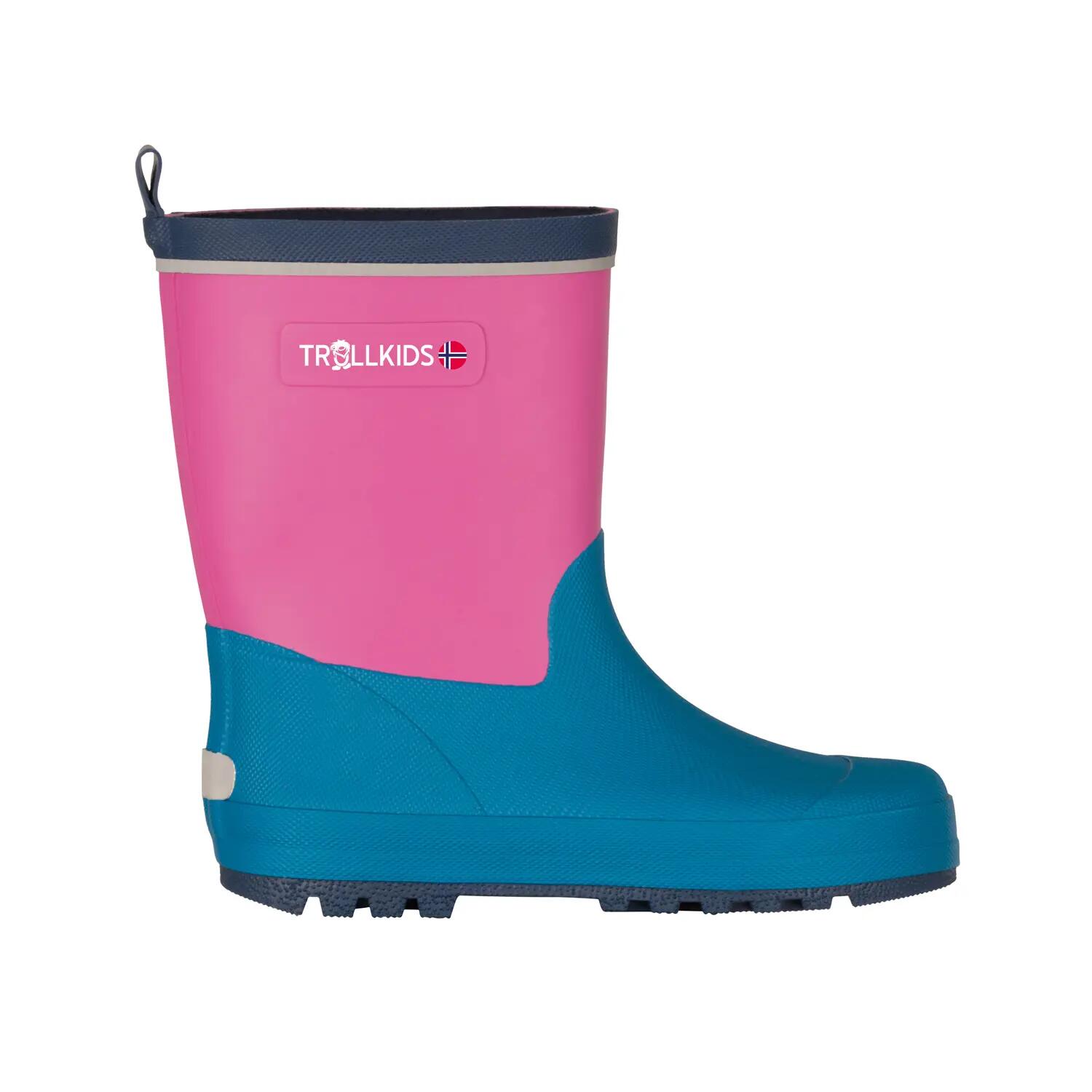 TROLLKIDS Kids Lysefjord Rubber Boots 8/8