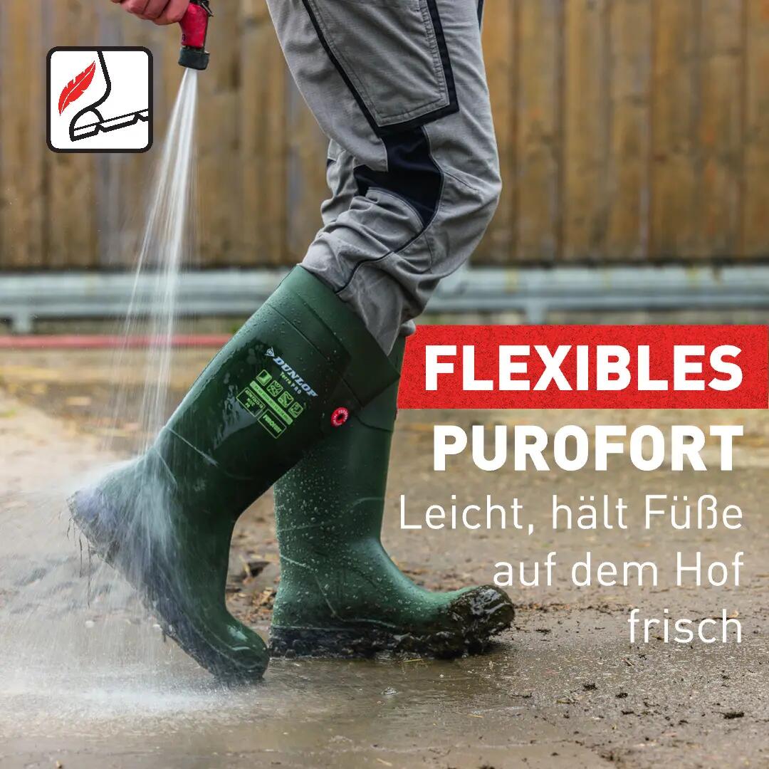DUNLOP Stivali LJ0KL01 Purofort TerraPRO 8/10