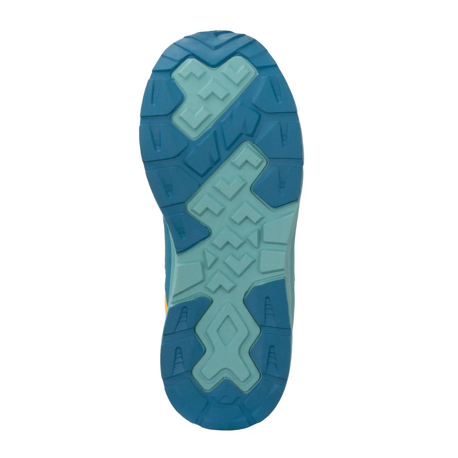Kinder Sneaker Haugesund Ingwer/Arktikblau/Dunkeltürkis 8/8