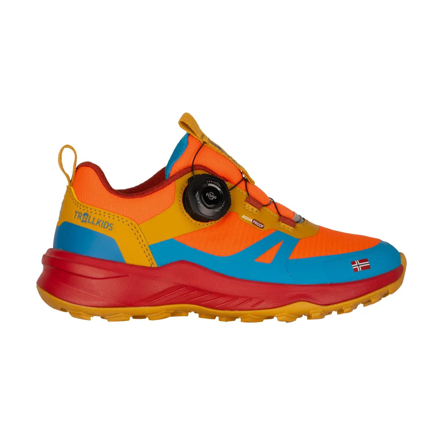 TROLLKIDS Kids Trollfjord Hiker Low XT 8/9